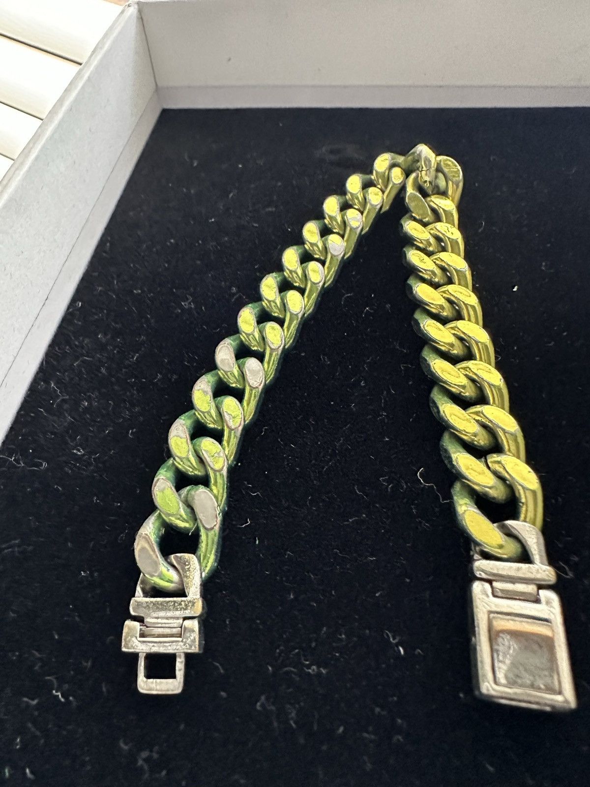 Jacquemus Jacquemus Le Gourmet Green/Gold Bracelet Size ONE SIZE - 4 Thumbnail