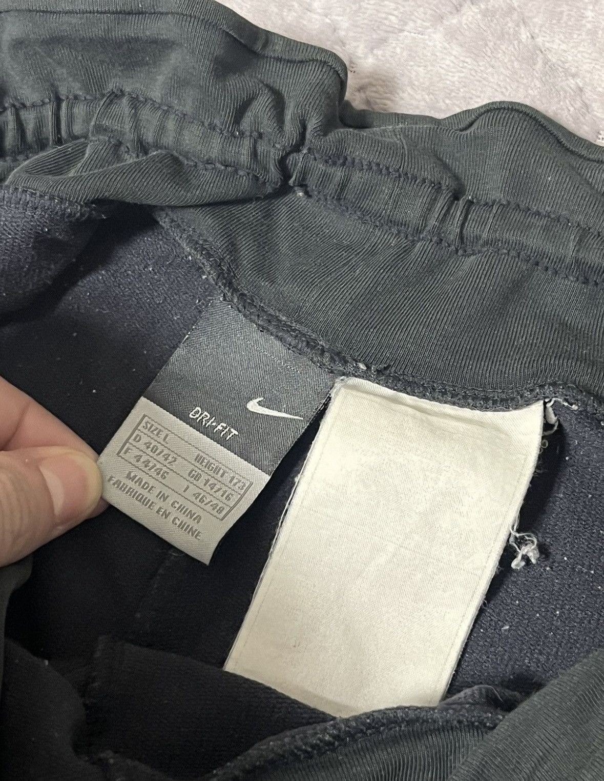 Nike × Vintage Vintage 00s Nike Rick Owens Style Sweatpants Size US 36 / EU 52 - 10 Thumbnail