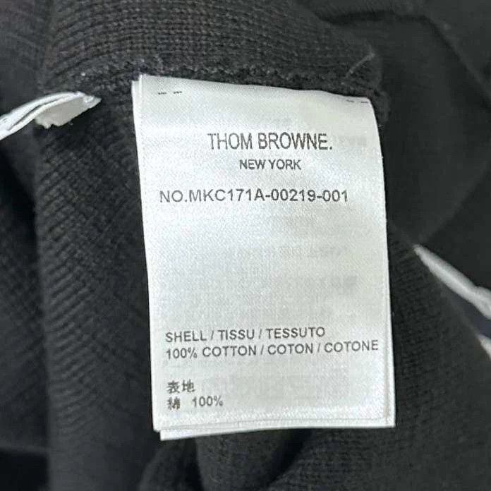 Thom Browne Thom Browne 4-bar black cardigan jacket size 5 Size US XXL / EU 58 / 5 - 5 Thumbnail