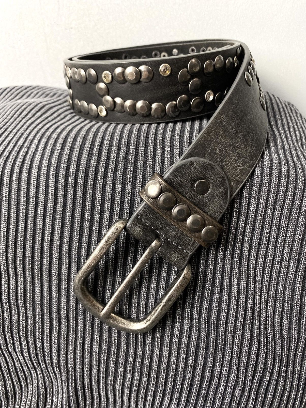 Japanese Brand × Vintage Vintage Crazy Metal Belt Drip Japanese Hype bb Simon Size ONE SIZE - 2 Thumbnail