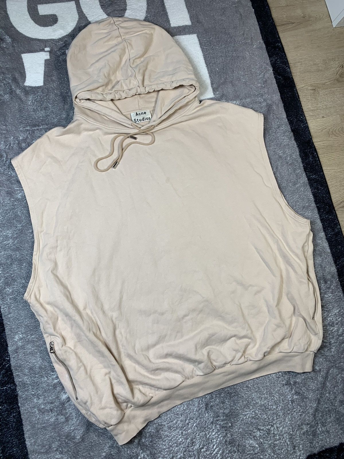 Acne Studios × Vintage Acne Studios Oversized Sleeveless Hoodie Size US XL / EU 56 / 4 - 3 Thumbnail