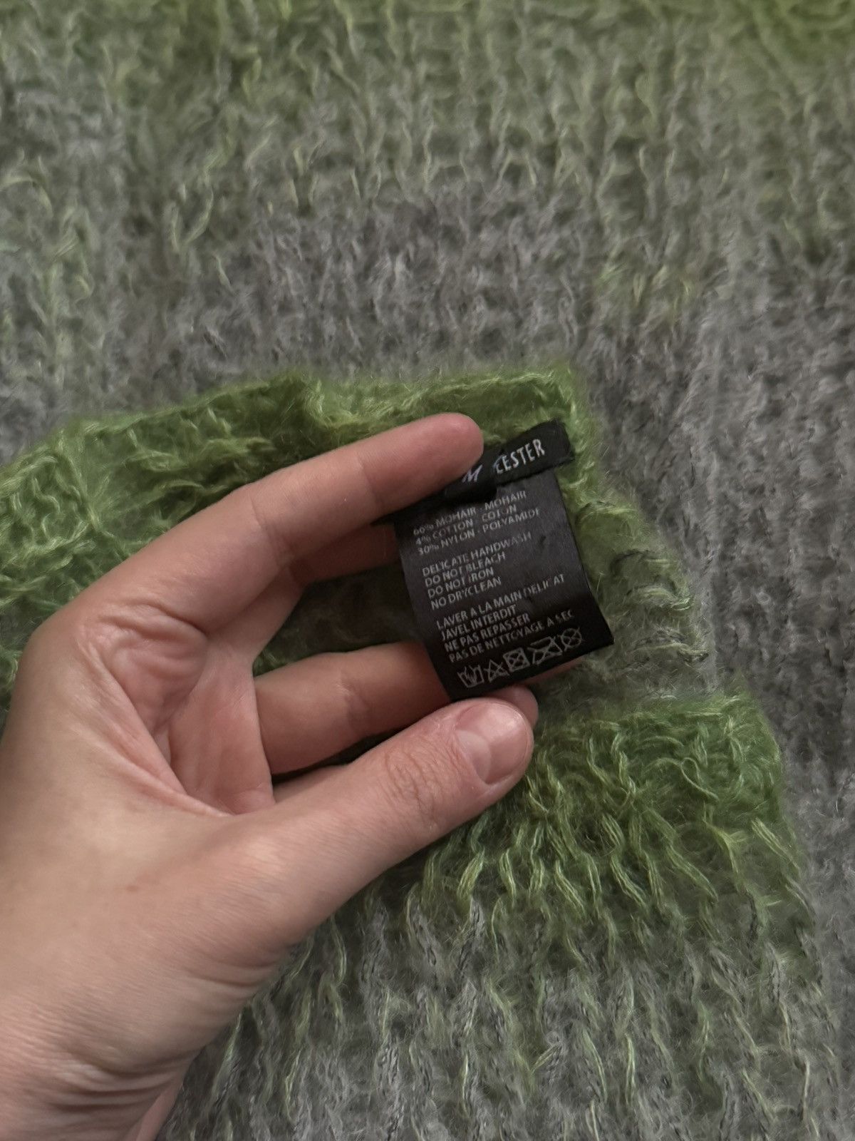 Ann Demeulemeester Ann Demeulemeester Gradient Mohair Sweater Size US M / EU 48-50 / 2 - 7 Thumbnail