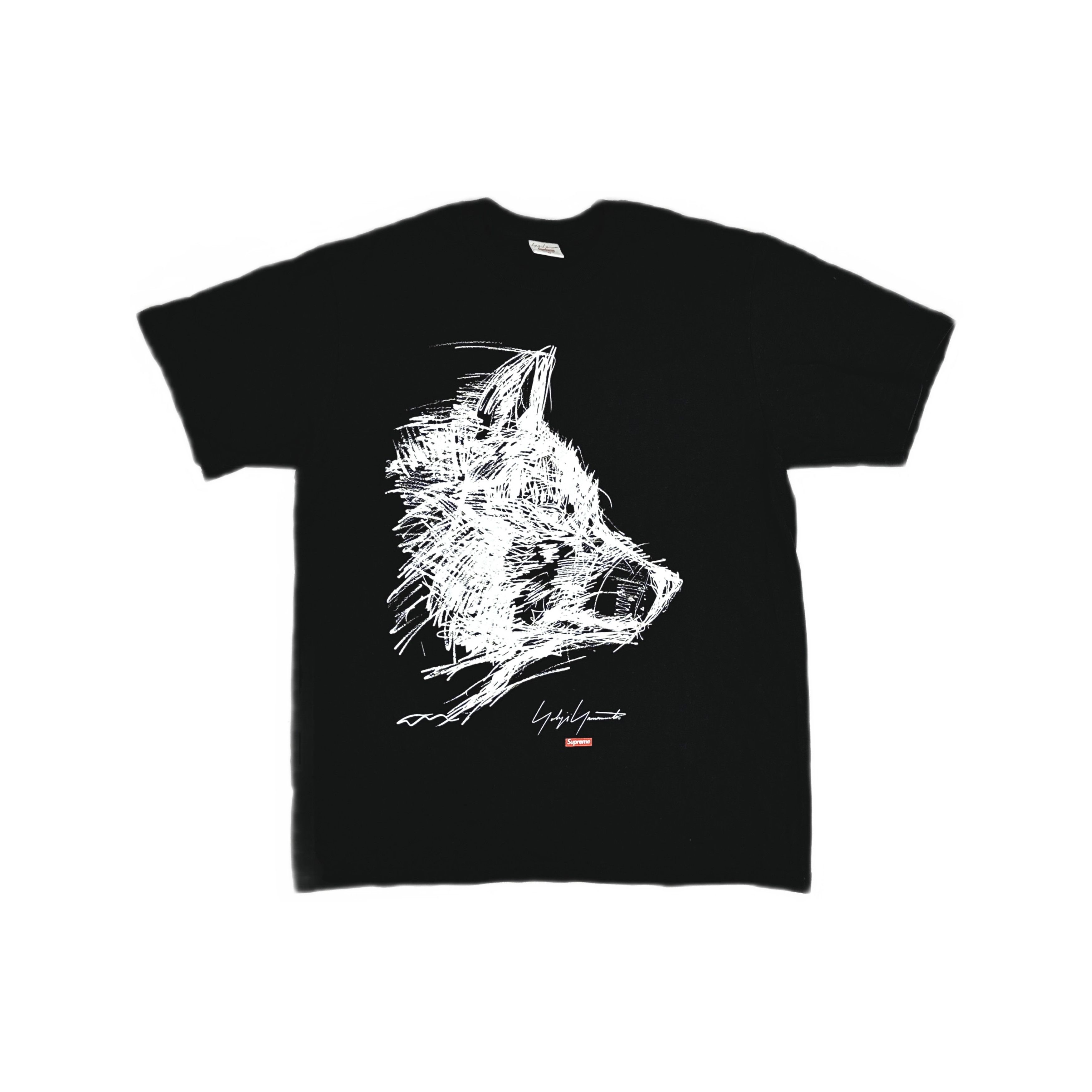 Supreme × Yohji Yamamoto Supreme Yohji Yamamoto Logo Tee | Grailed