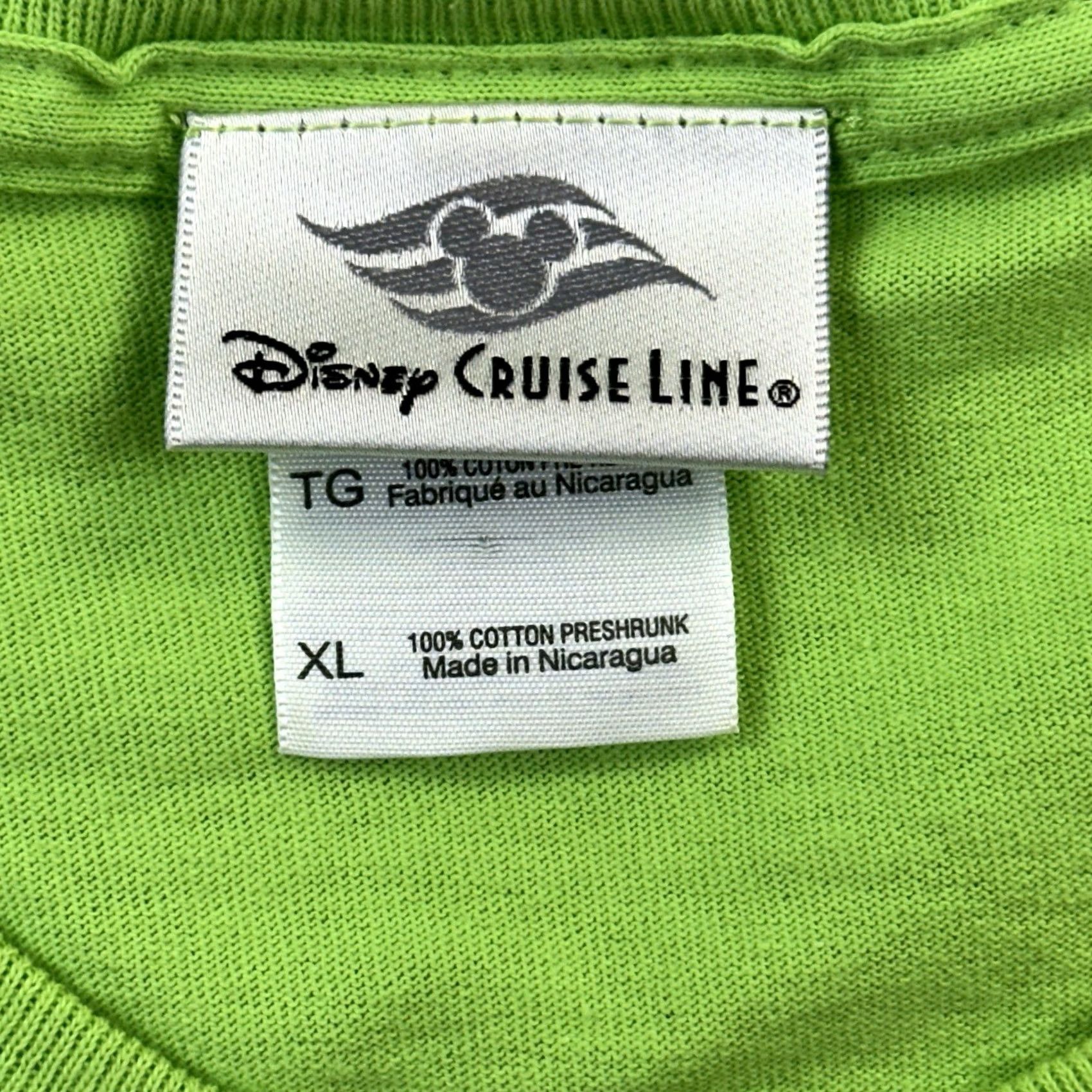 Disney VINTAGE Disney Castaway Cay Shirt Mens XL Green Mickey Deadstock Size US XL / EU 56 / 4 - 4 Thumbnail