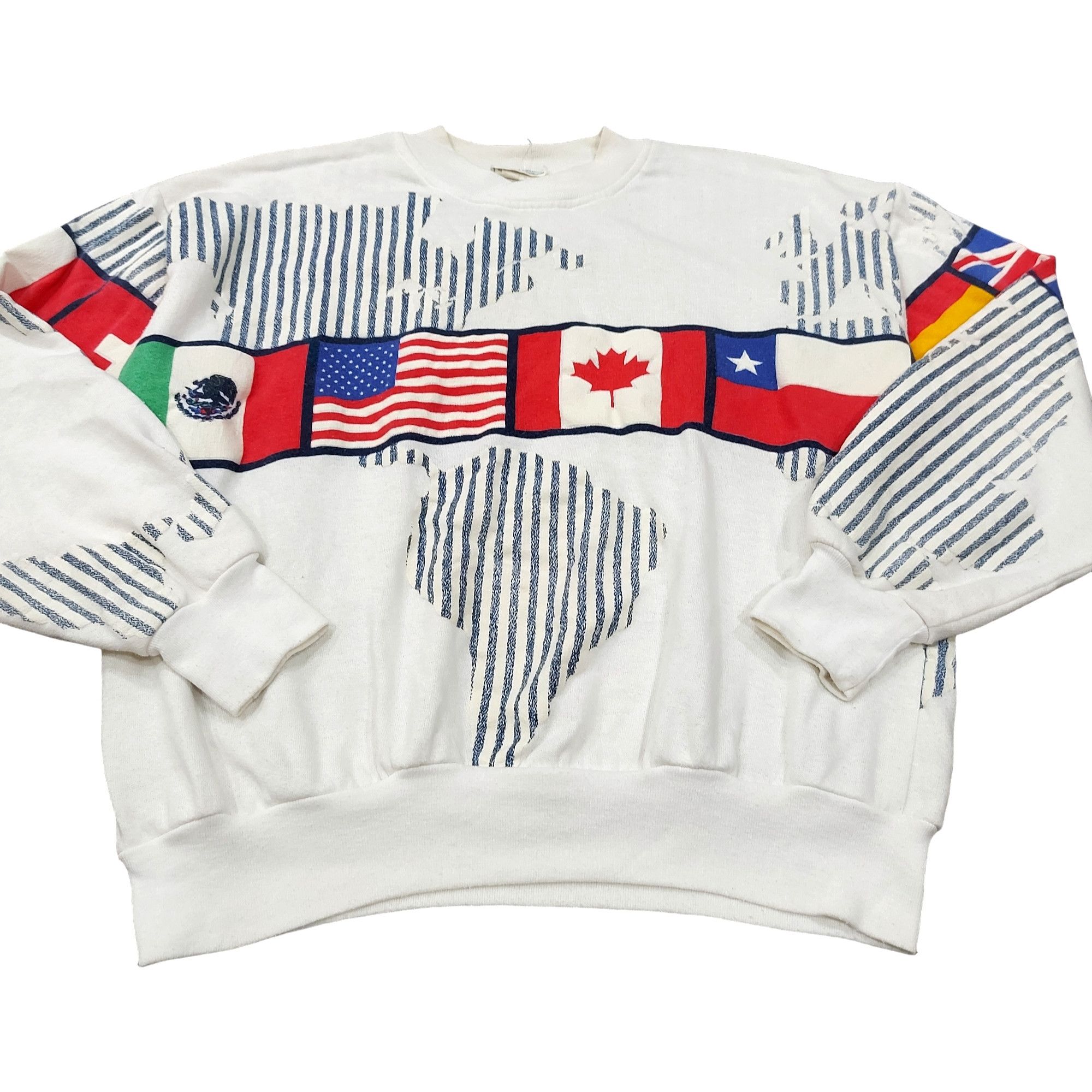 Vintage Rare! Vintage 70s 80s Bonnie Sportswear OVP Flags Size US M / EU 48-50 / 2 - 3 Thumbnail