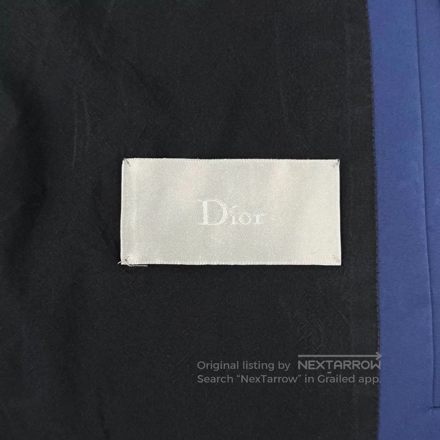 Dior Blue Hooded Light Jacket Size S. Size US S / EU 44-46 / 1 - 5 Thumbnail