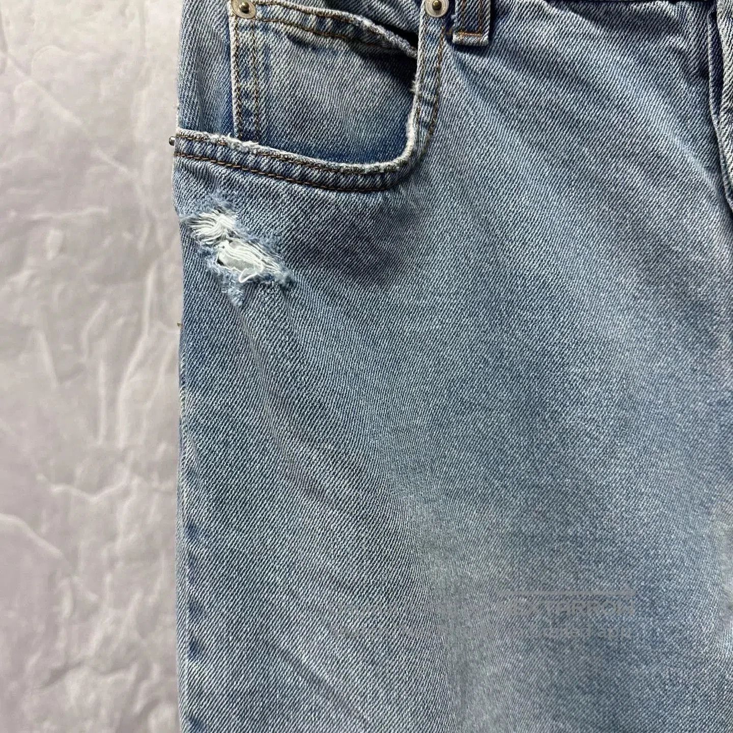 Loewe Loewe Distressed Denim Long Pants Size 48. Size US 32 / EU 48 - 3 Thumbnail