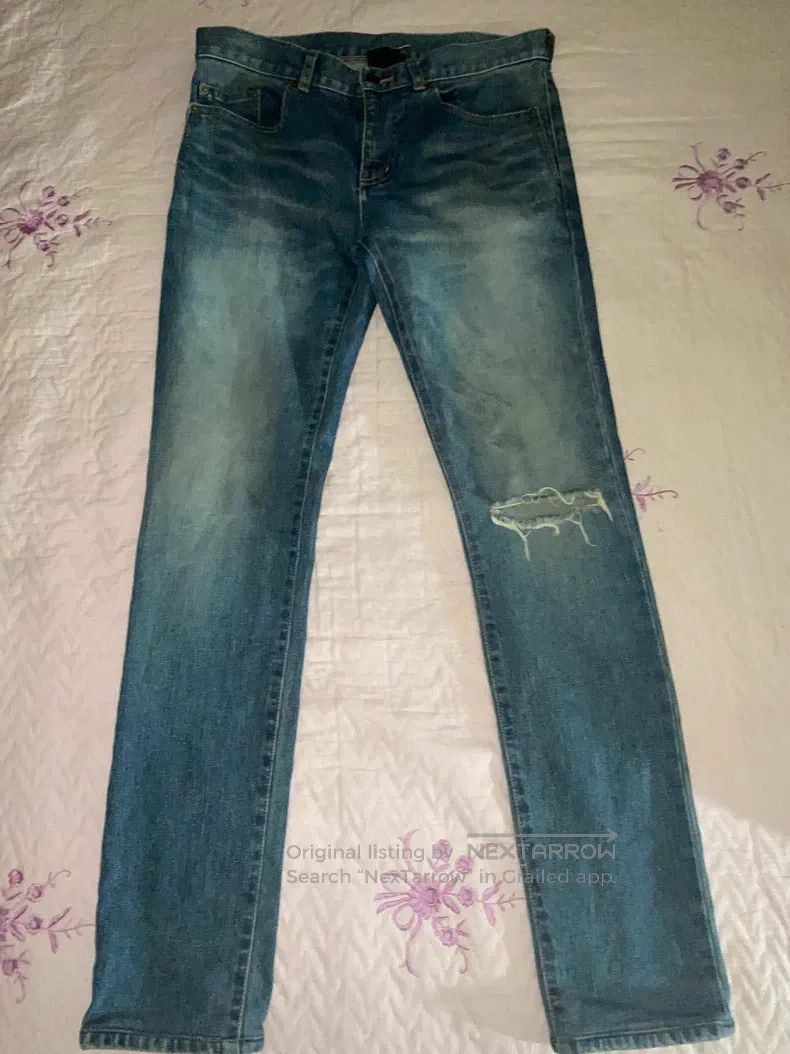 Saint Laurent Paris Saint Laurent Paris Classic single knee cut denim jeans i Size US 30 / EU 46 - 2 Thumbnail