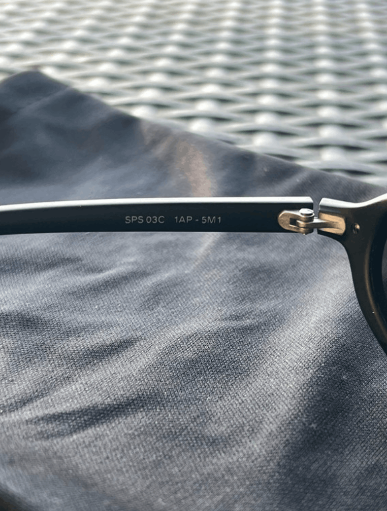 Prada PRADA Sunglasses Sport Metal Shield Oval Flame Star Size ONE SIZE - 6 Thumbnail