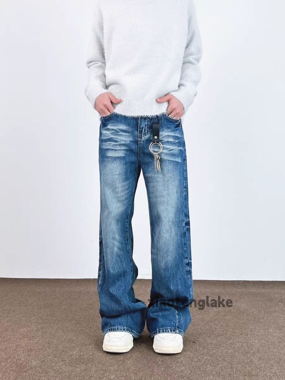 Jean ltx vintage washed faded cleanfit yuppie bootcut y2k jeans Size US 32 / EU 48 - 2 Thumbnail
