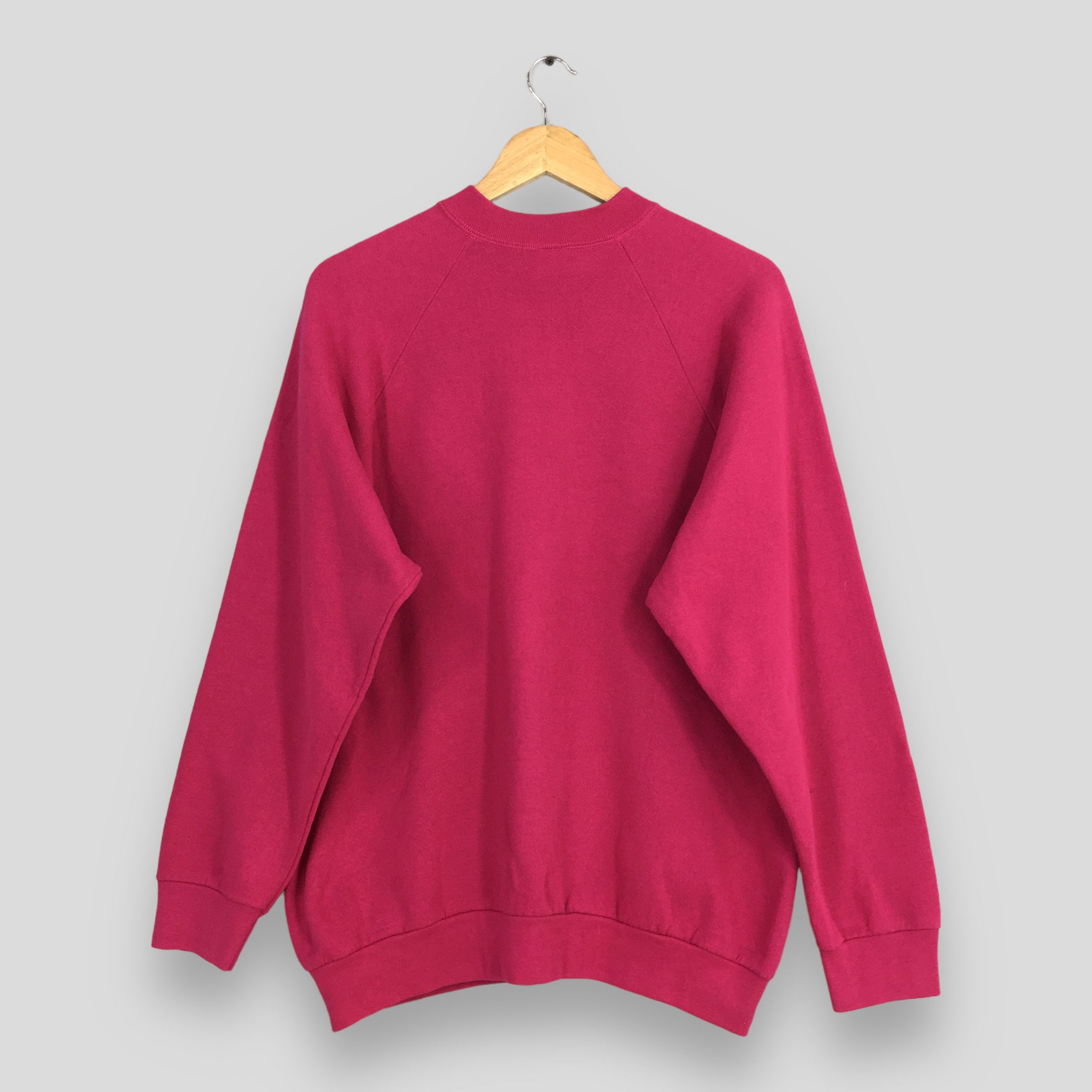 Fruit Of The Loom Fruit Of The Loom Soft Pink Plain Crewneck Jumper XL Size US XL / EU 56 / 4 - 6 Thumbnail