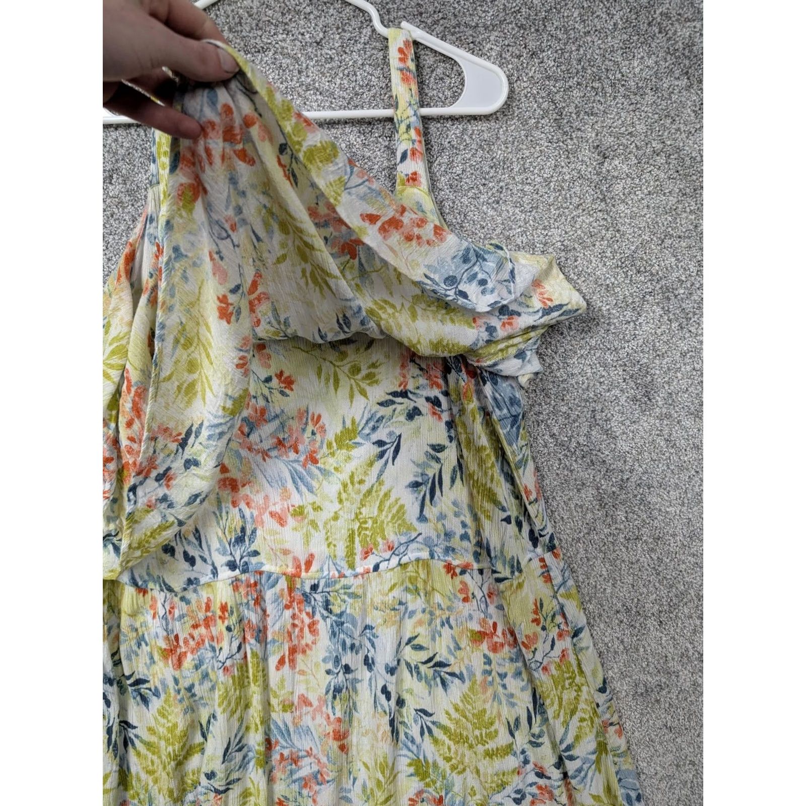 Vintage VINTAGE Woman Within Sundress 1X Plus Floral Boho Chic Cottagecore Summer Vacation Flowy Size XL / US 12-14 / IT 48-50 - 5 Thumbnail
