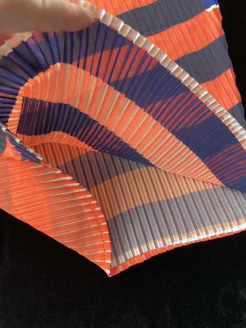 Issey Miyake Issey Miyake Orange main line geometric semi-transparent l Size M / US 6-8 / IT 42-44 - 2 Thumbnail