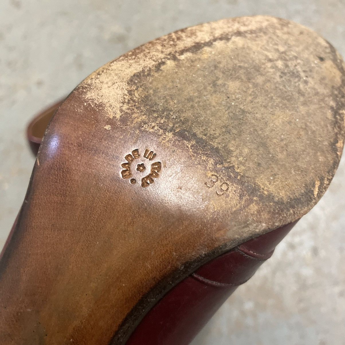 Celine × Vintage Vintage celine leather pumps Size US 9 / IT 39 - 6 Thumbnail