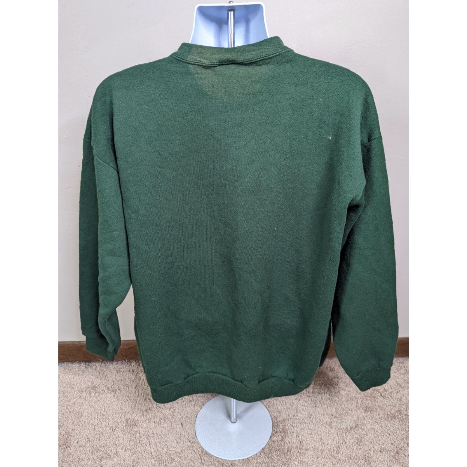 Tultex VINTAGE Green Bay Packers Sweatshirt Mens XL NFL Football Bigger Better XXL Size US XL / EU 56 / 4 - 3 Thumbnail