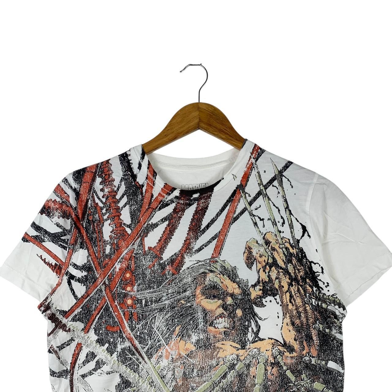 FCUK FCUK x MARVEL KNIGHTS Wolverine 2009 Collection Tee Shirt Size XS / US 0-2 / IT 36-38 - 2 Thumbnail