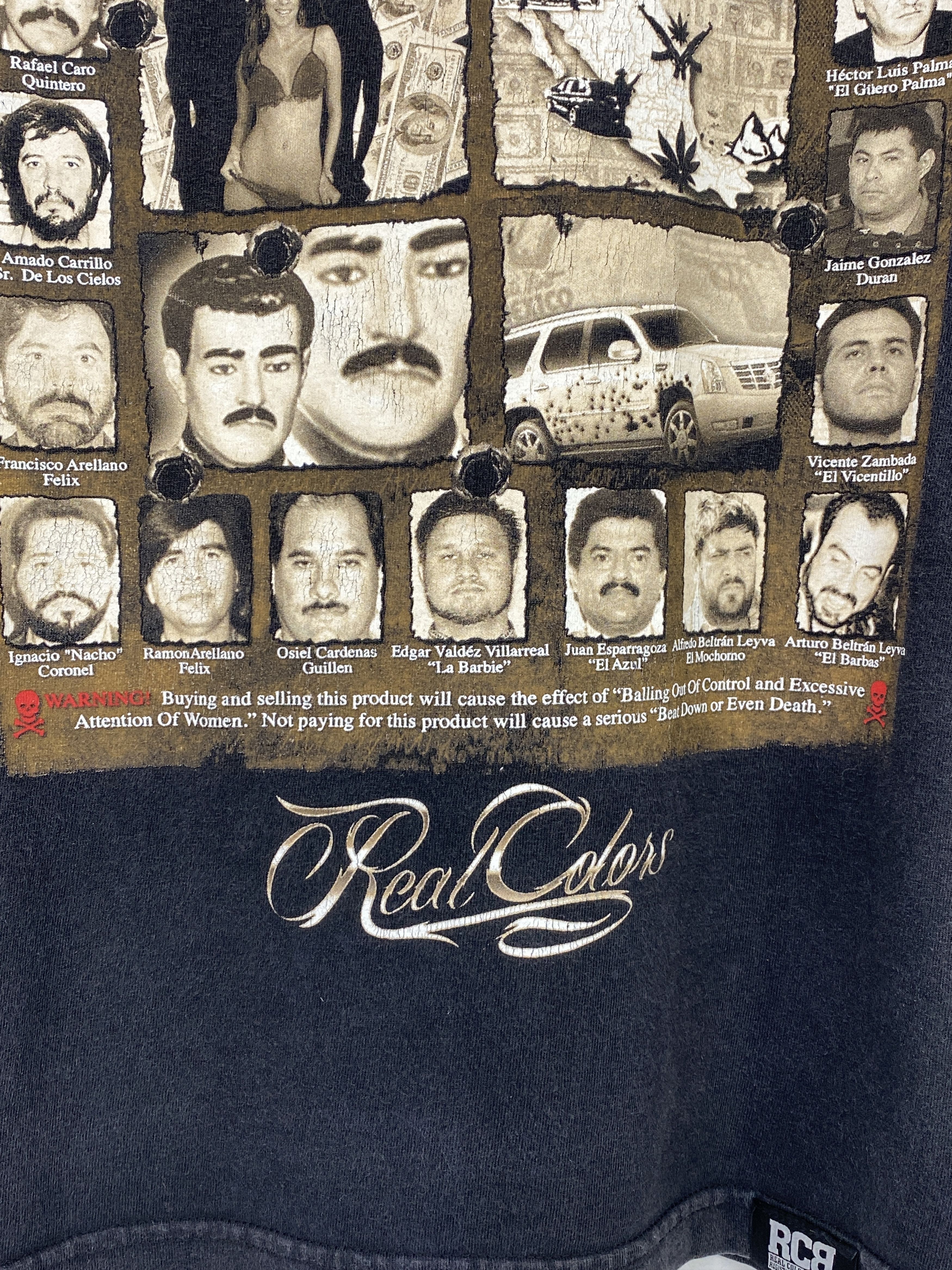 Rap Tees Vintage 90s The Cartel Empire Gengster Tshirt Size US L / EU 52-54 / 3 - 11 Thumbnail