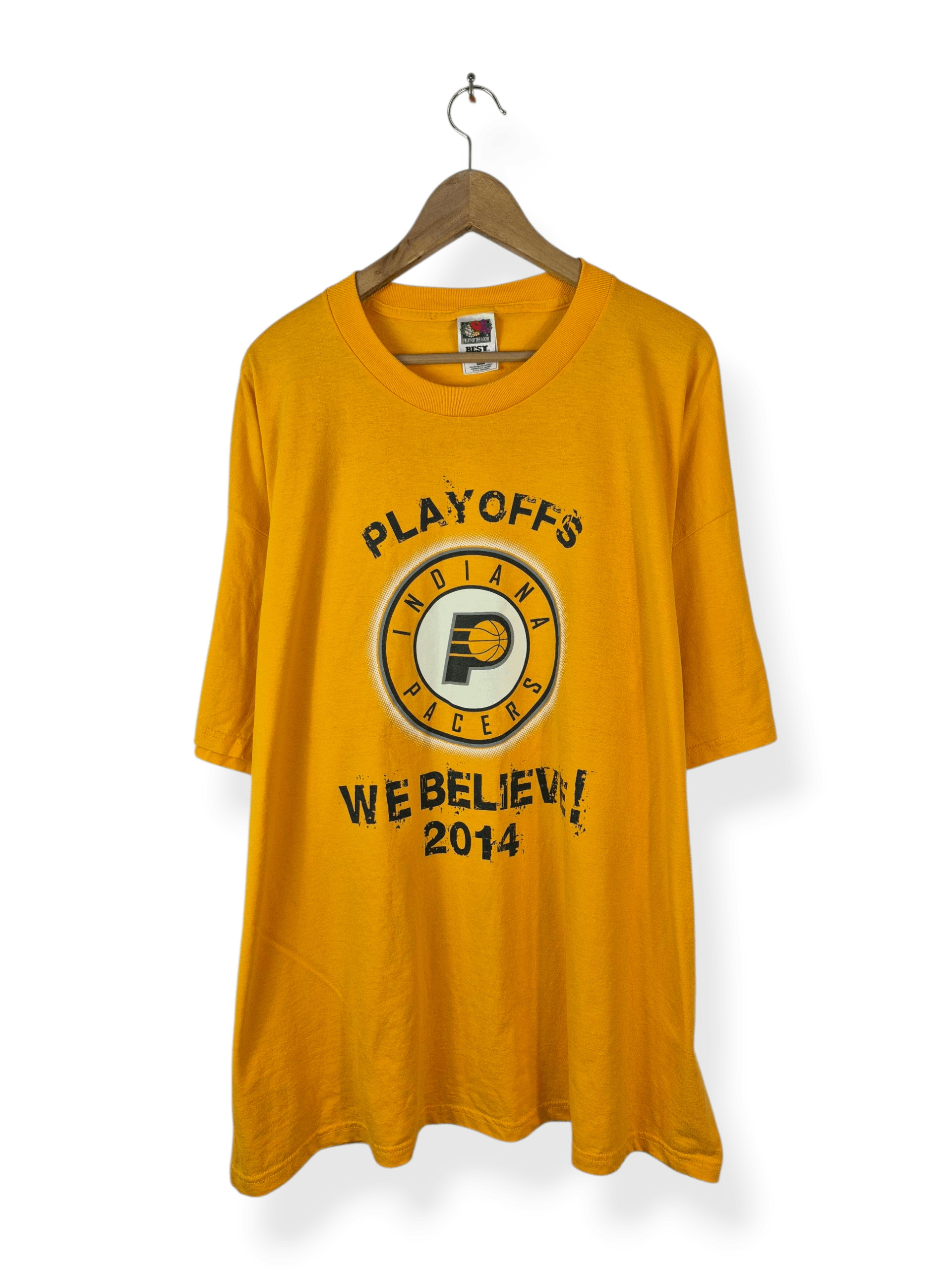 NBA 🔥 2014 NBA Indiana Pacers Promo Tee Size US XXL / EU 58 / 5 - 1 Thumbnail