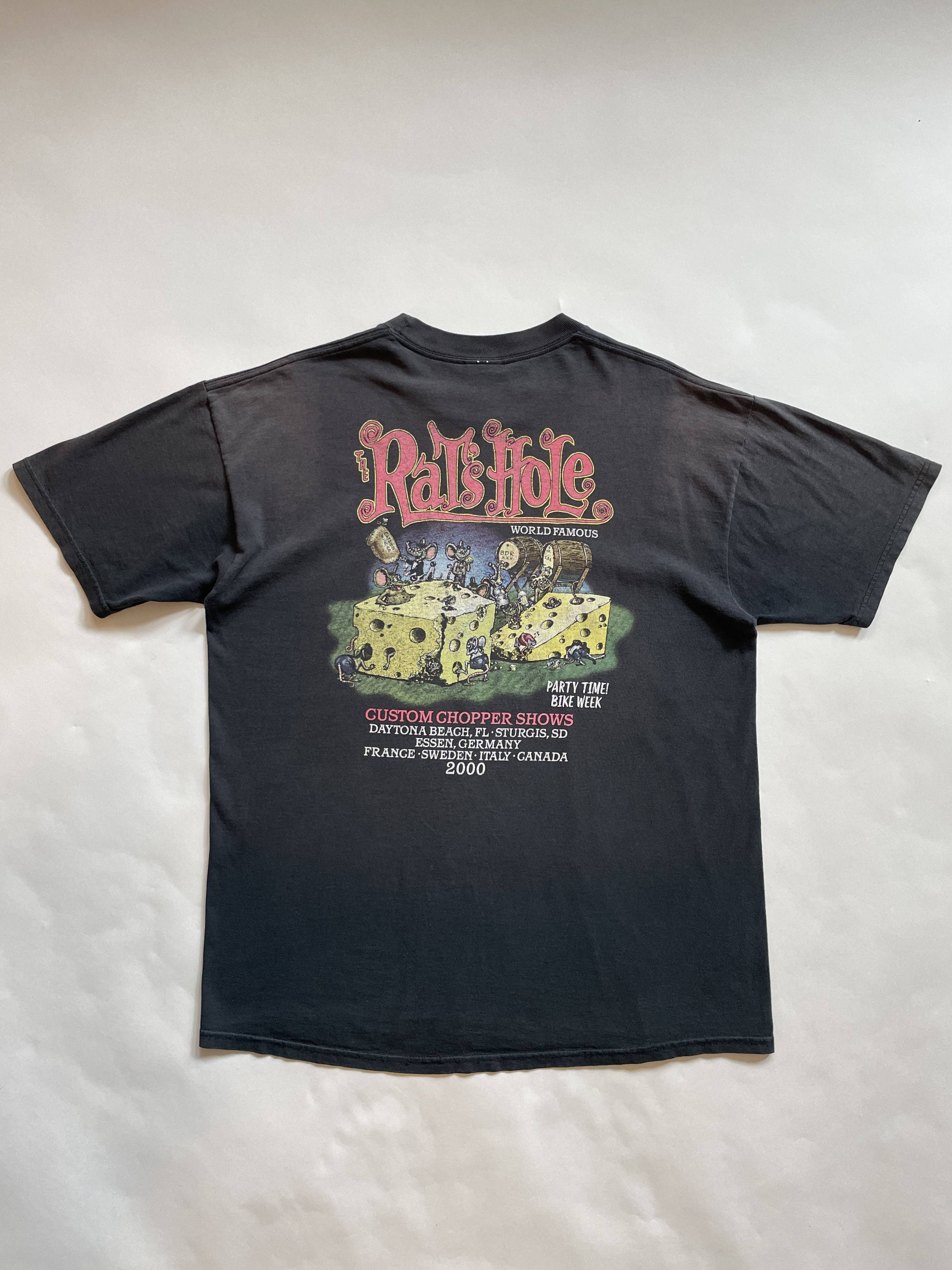 Vintage 2000 Rat's Hole See no evil, hear no evil, speak no evil Size US L / EU 52-54 / 3 - 4 Thumbnail