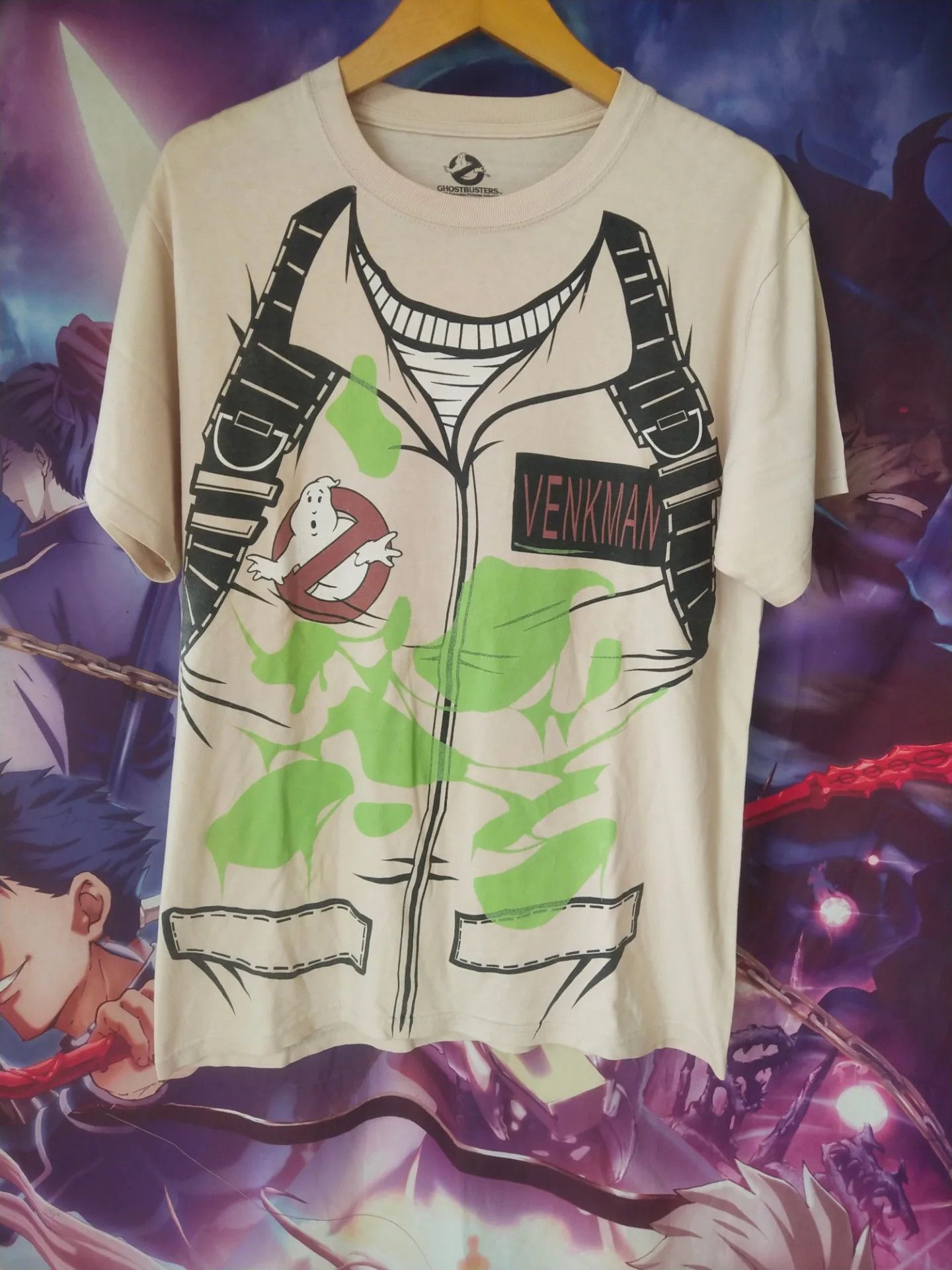 Vintage Ghostbusters Costume Mad Engine Art Movie Tee Size US M / EU 48-50 / 2 - 1 Thumbnail
