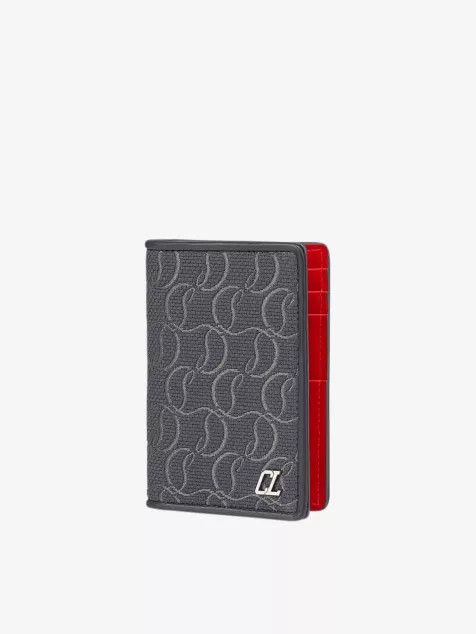 Christian Louboutin o1w1db10725 Card Holders in Black Size ONE SIZE - 1 Thumbnail