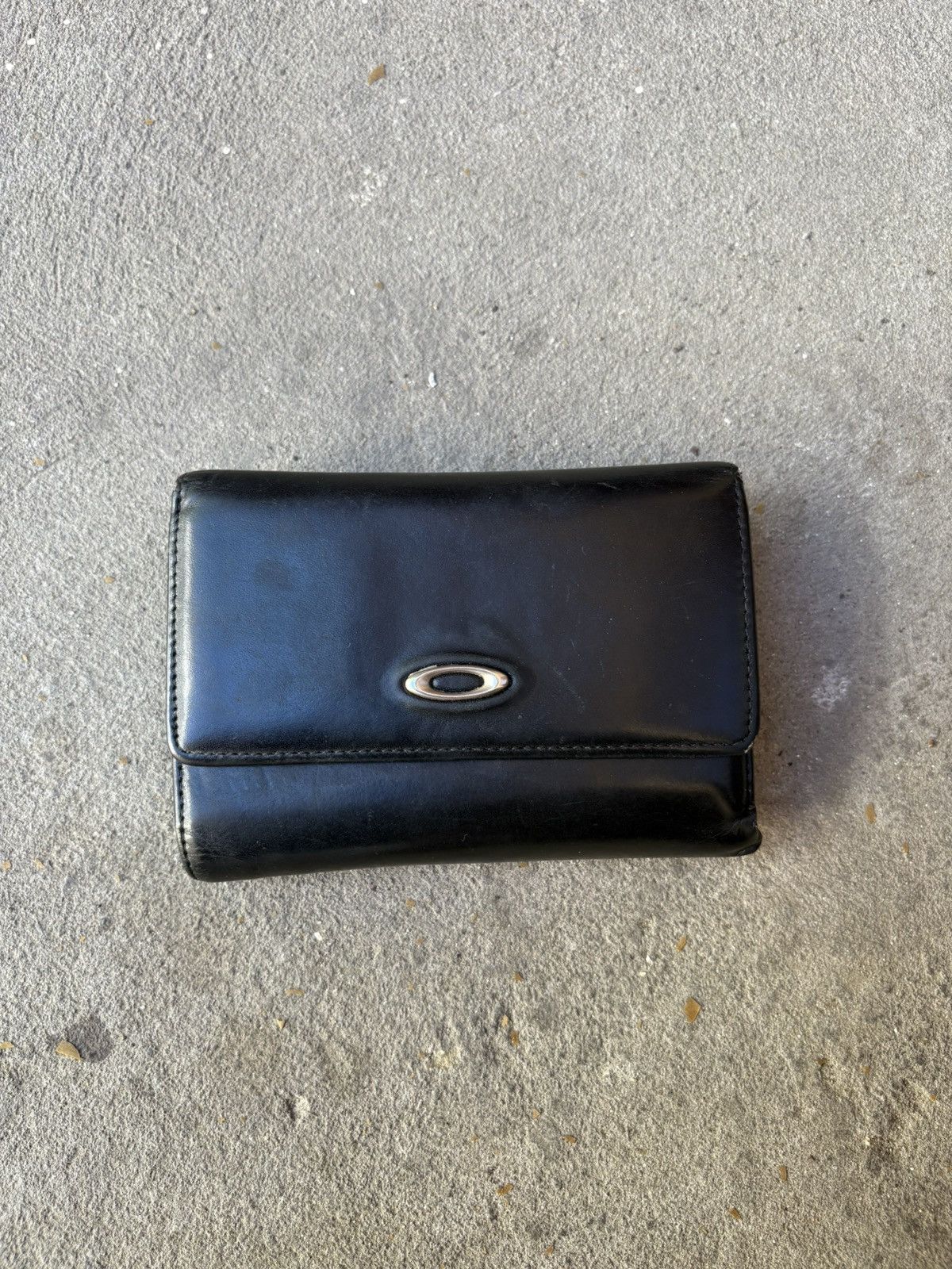 Oakley × Streetwear × Vintage Vintage 90s Oakley Black Leather