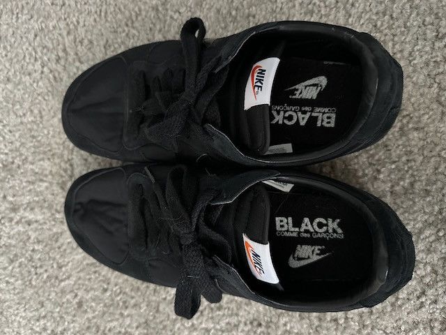 Comme des Garcons × Nike Comme des Garçons Black X Nike Eagle Sneaker Size US 9.5 / EU 42-43 - 4 Thumbnail