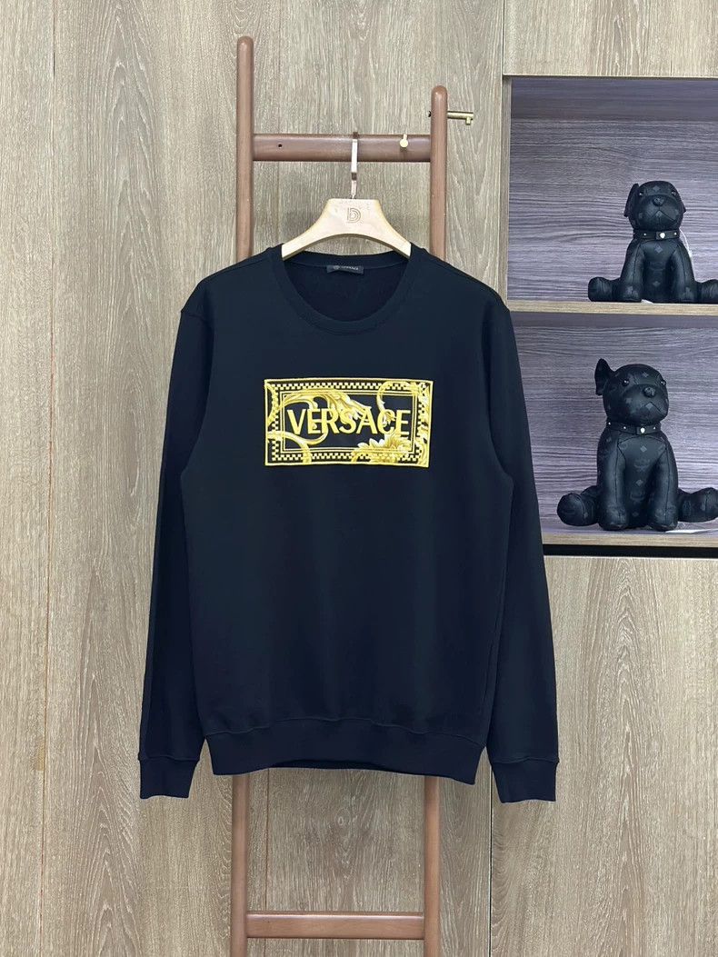 Versace Versace Men's embroidered crew neck sweatshirt with long s Size US L / EU 52-54 / 3 - 1 Thumbnail