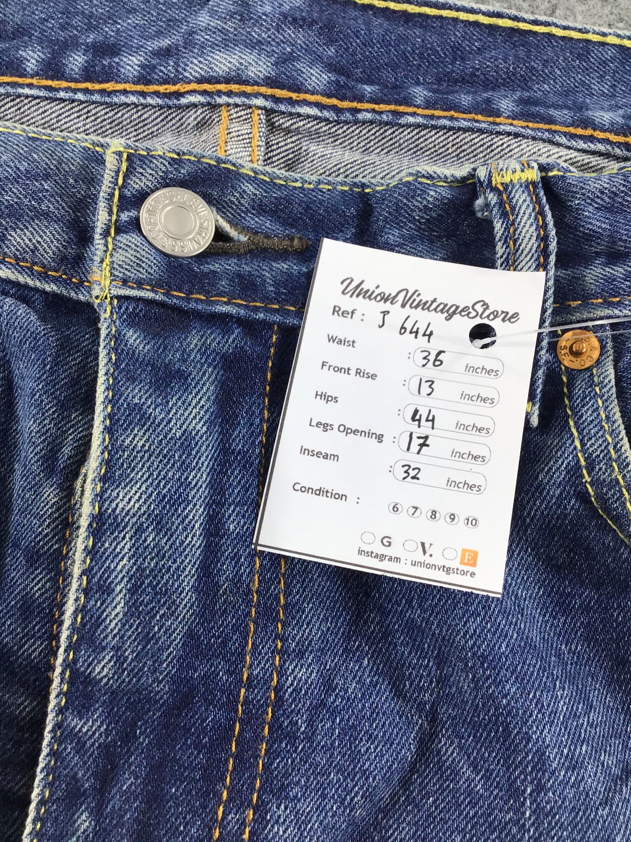 Levi's Vintage Levis 550 Jeans-J644 Size US 36 / EU 52 - 12 Thumbnail
