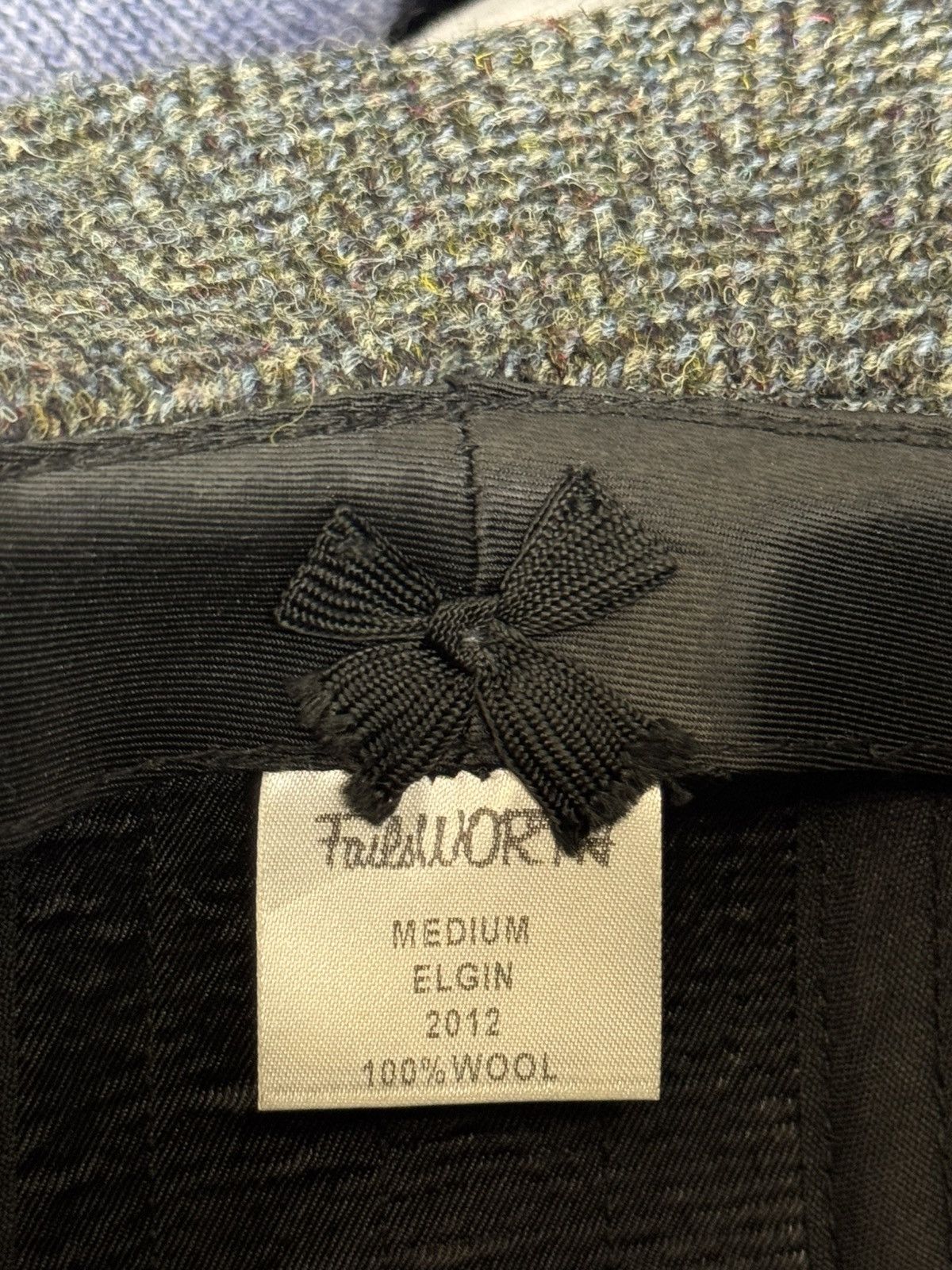 Harris Tweed Harris Tweed 100% Wool Hat with Feather Accent Size ONE SIZE - 18 Thumbnail