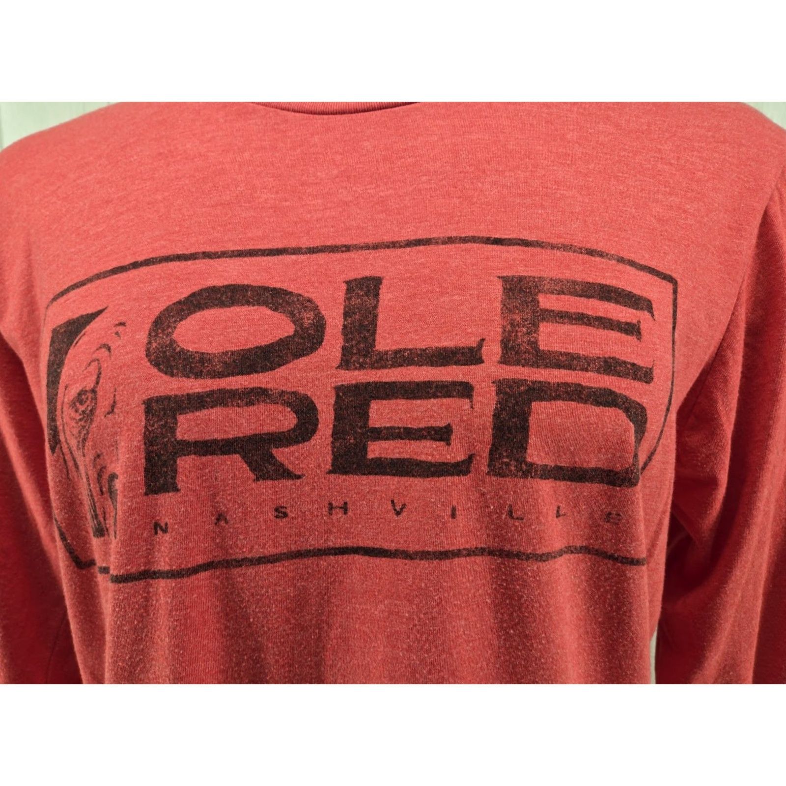 Vintage Ole Red Nashville Graphic T Shirt Mens Large Light Red Country Music Tee Size US L / EU 52-54 / 3 - 3 Thumbnail