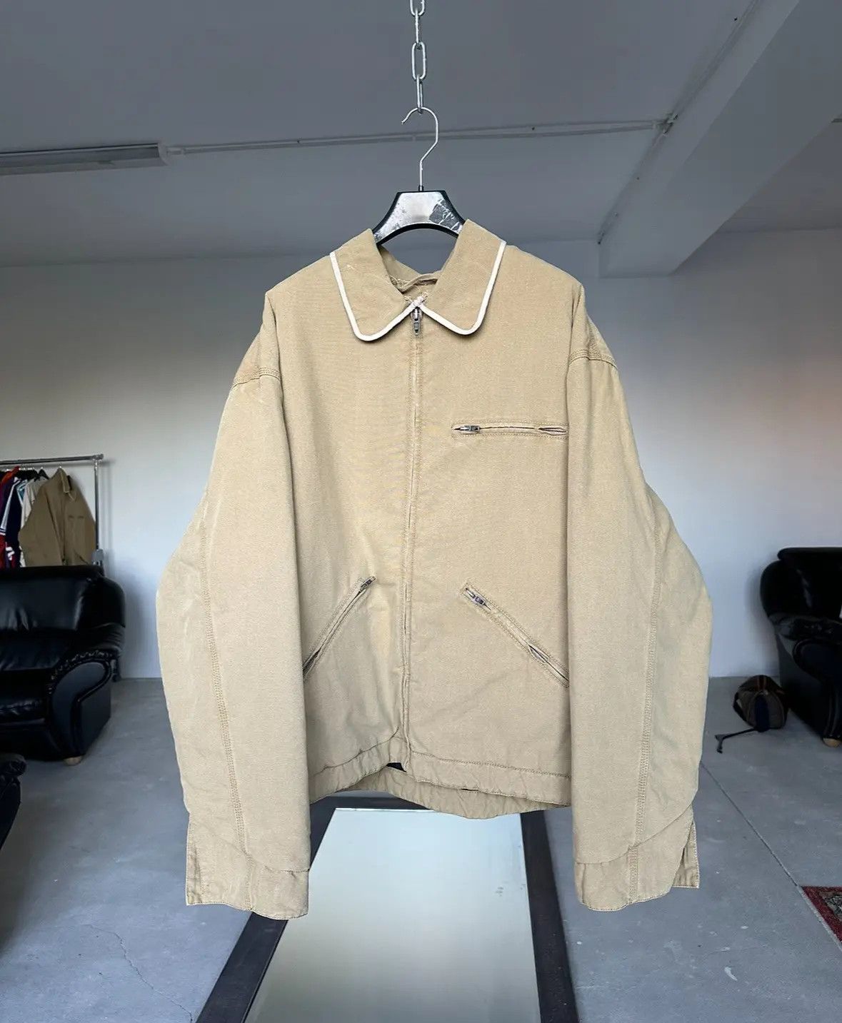 Balenciaga Balenciaga “Carhartt” Work Jacket - dmc99 Size US S / EU 44-46 / 1 - 2 Thumbnail