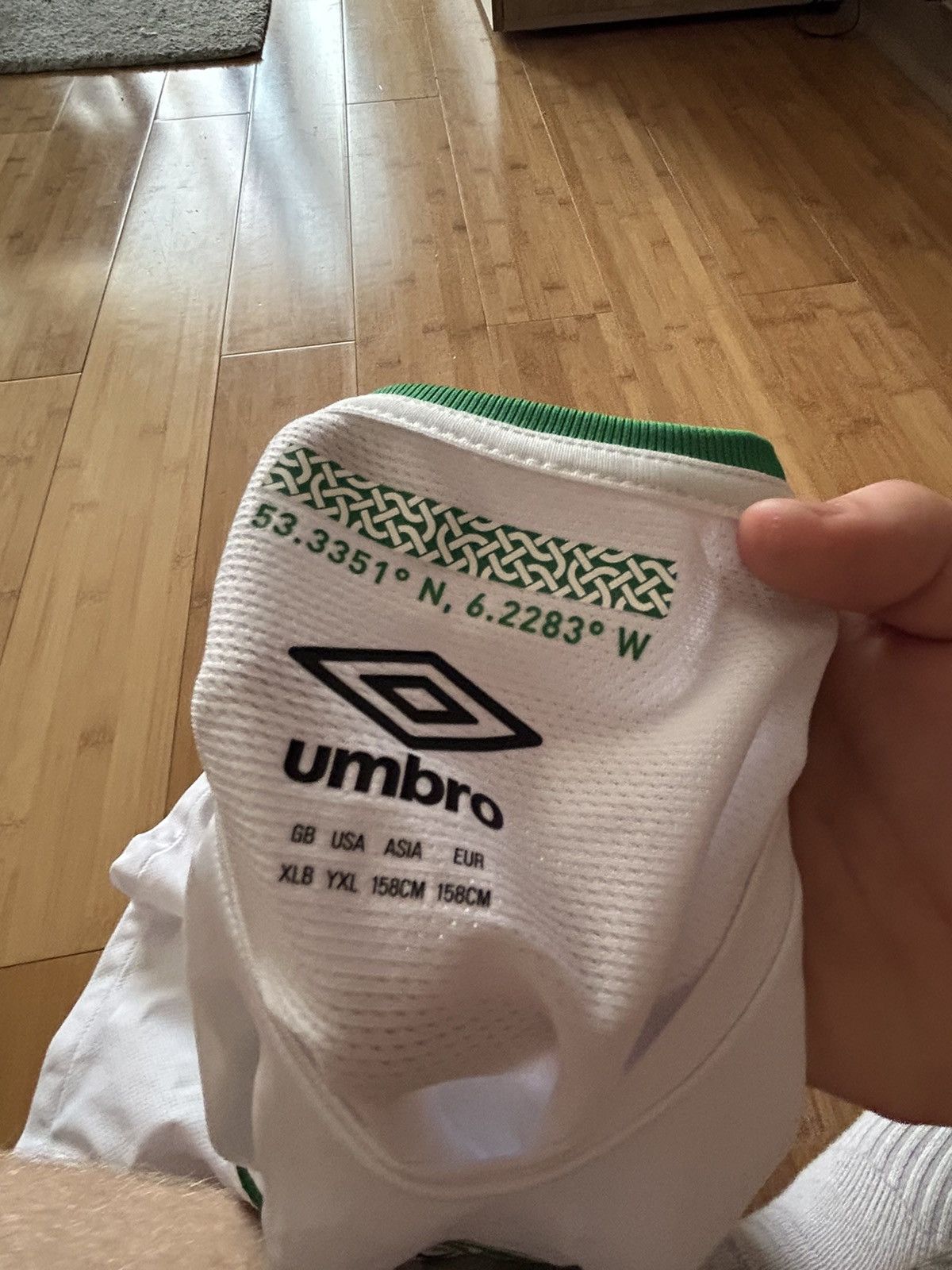 Umbro Ireland t-shirt Size US XS / EU 42 / 0 - 7 Thumbnail