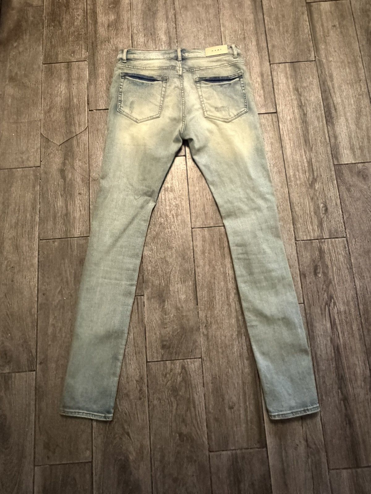 MNML Mnml X721 Dusted Skinny Denim Size US 33 - 5 Thumbnail
