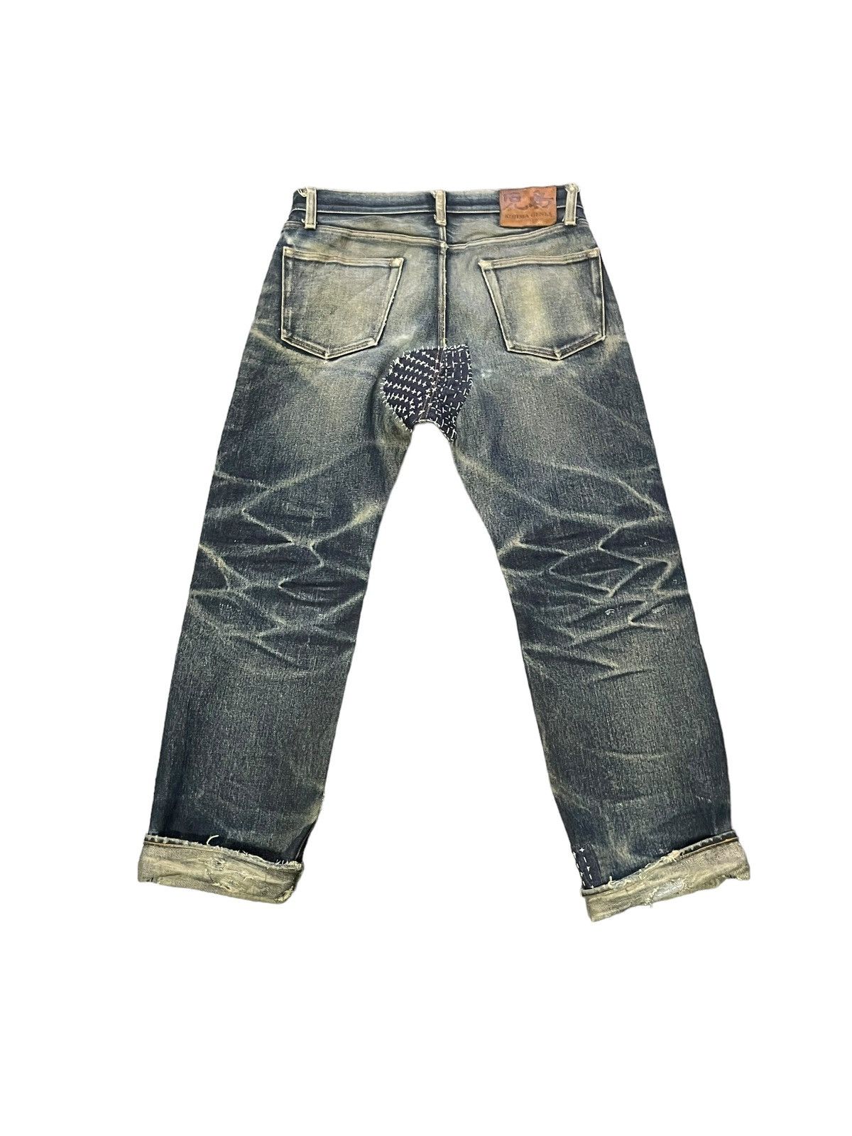 KOJIMA GENES × Vintage Vintage Kojima Genes Selvedge Distresed Denim Size US 34 / EU 50 - 7 Thumbnail