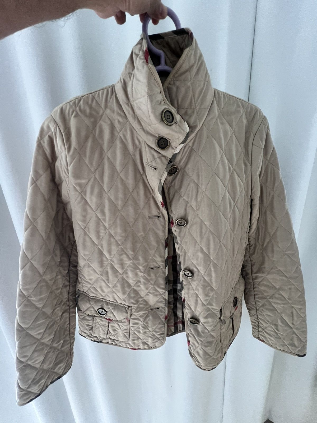 Burberry quilted Jacket.