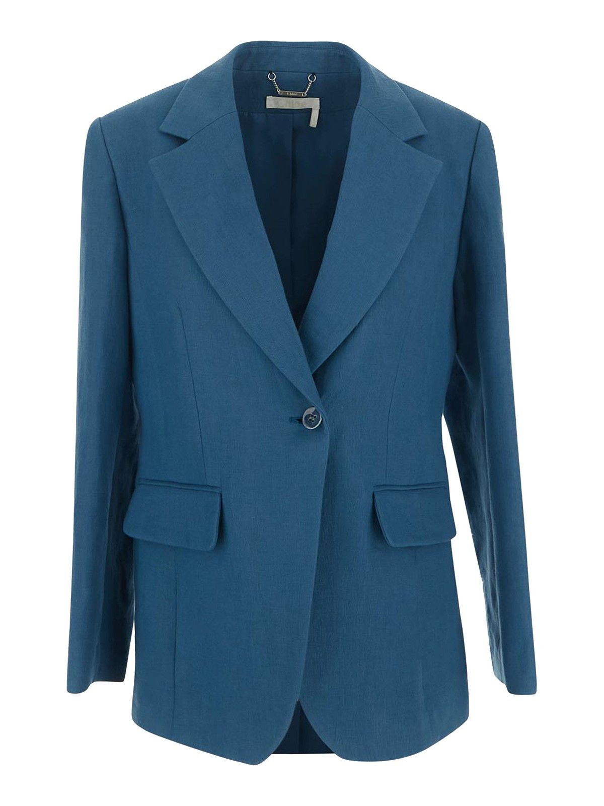 o1loc1c10425 Tailored Jacket in Opal Blue