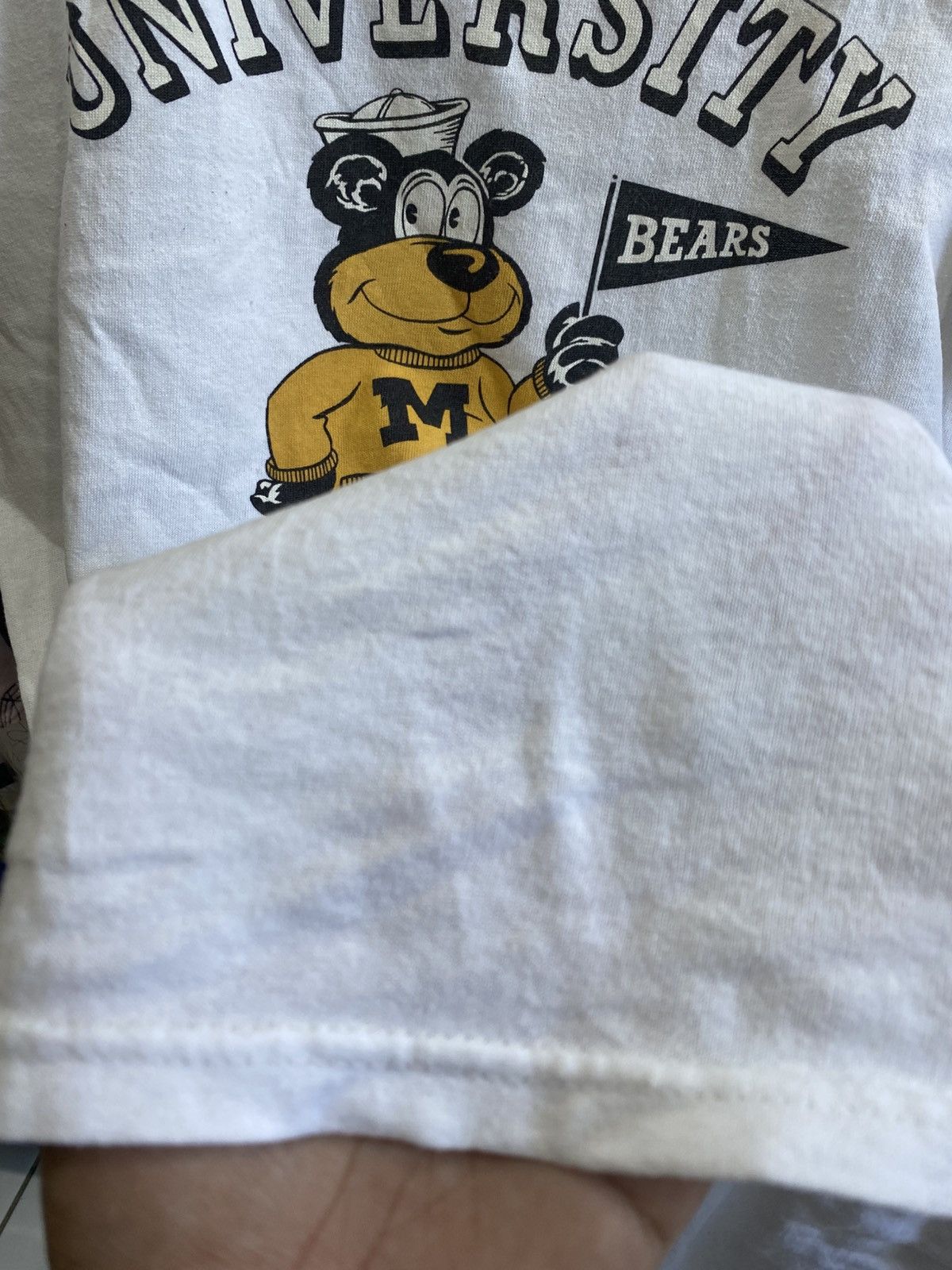 Vintage VINTAGE UNIVERSITY OF MAINE TSHIRT Size US S / EU 44-46 / 1 - 6 Thumbnail