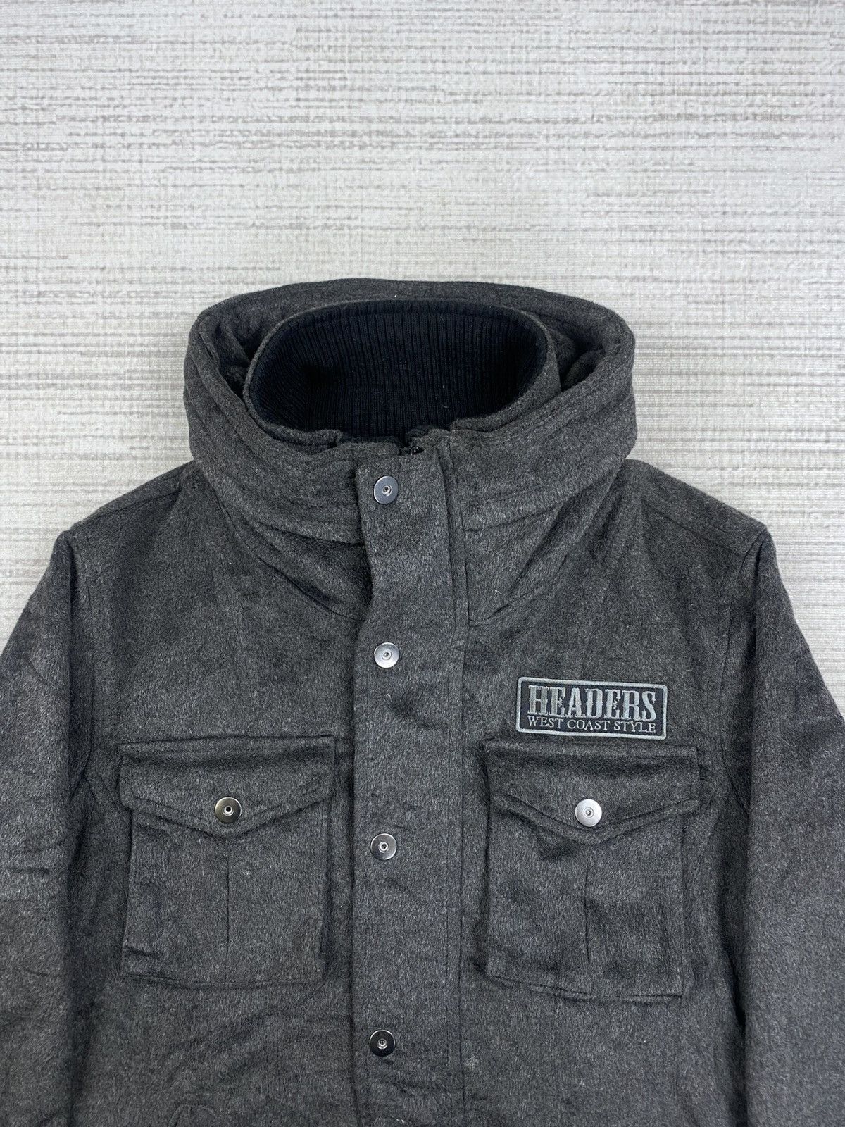 Japanese Brand × Vintage Vintage Headers East Coast Style Wool Zipper Jacket Size US M / EU 48-50 / 2 - 7 Thumbnail