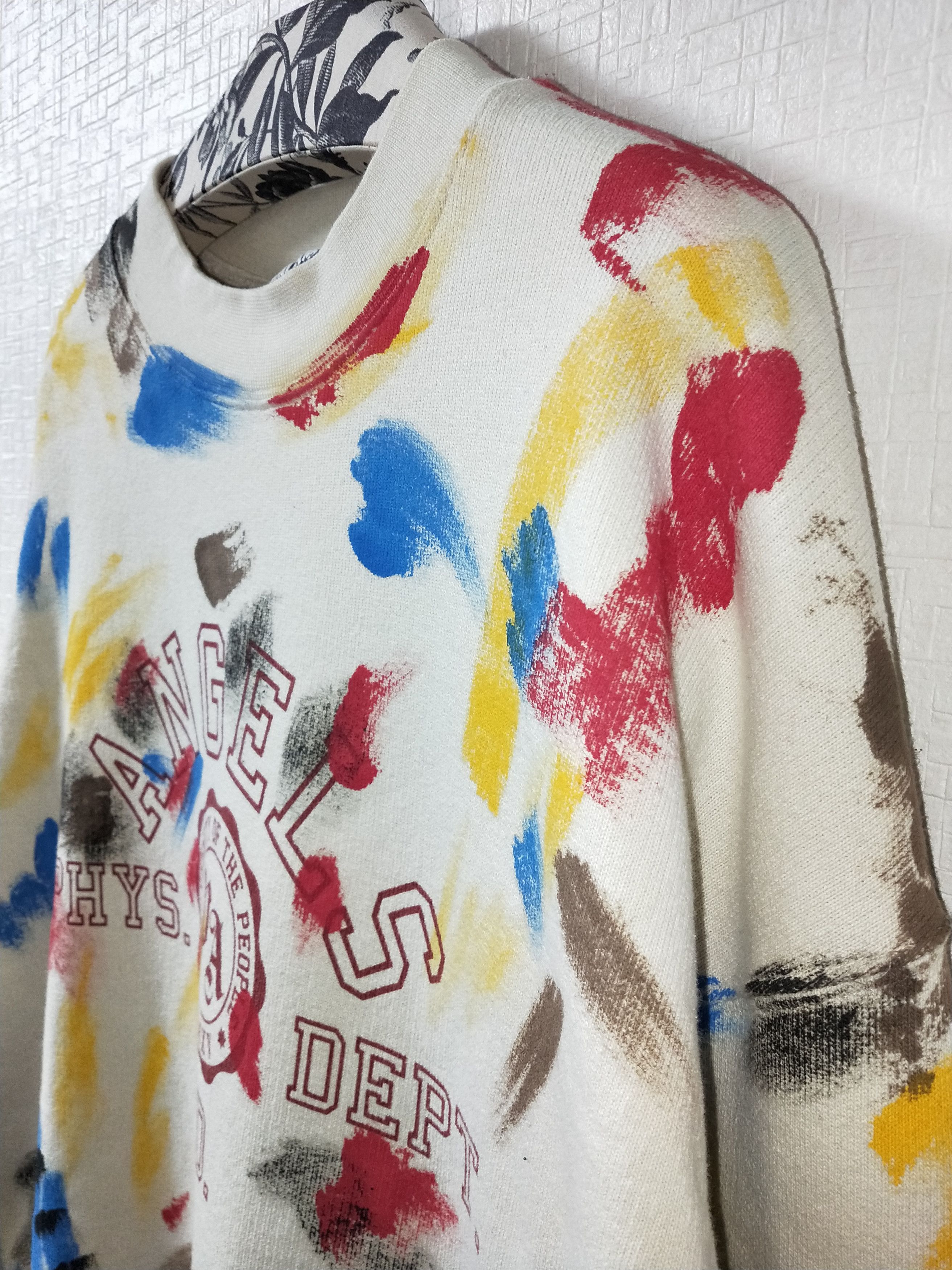 Palm Angels Painted College Sweatshirt Size US XL / EU 56 / 4 - 3 Thumbnail