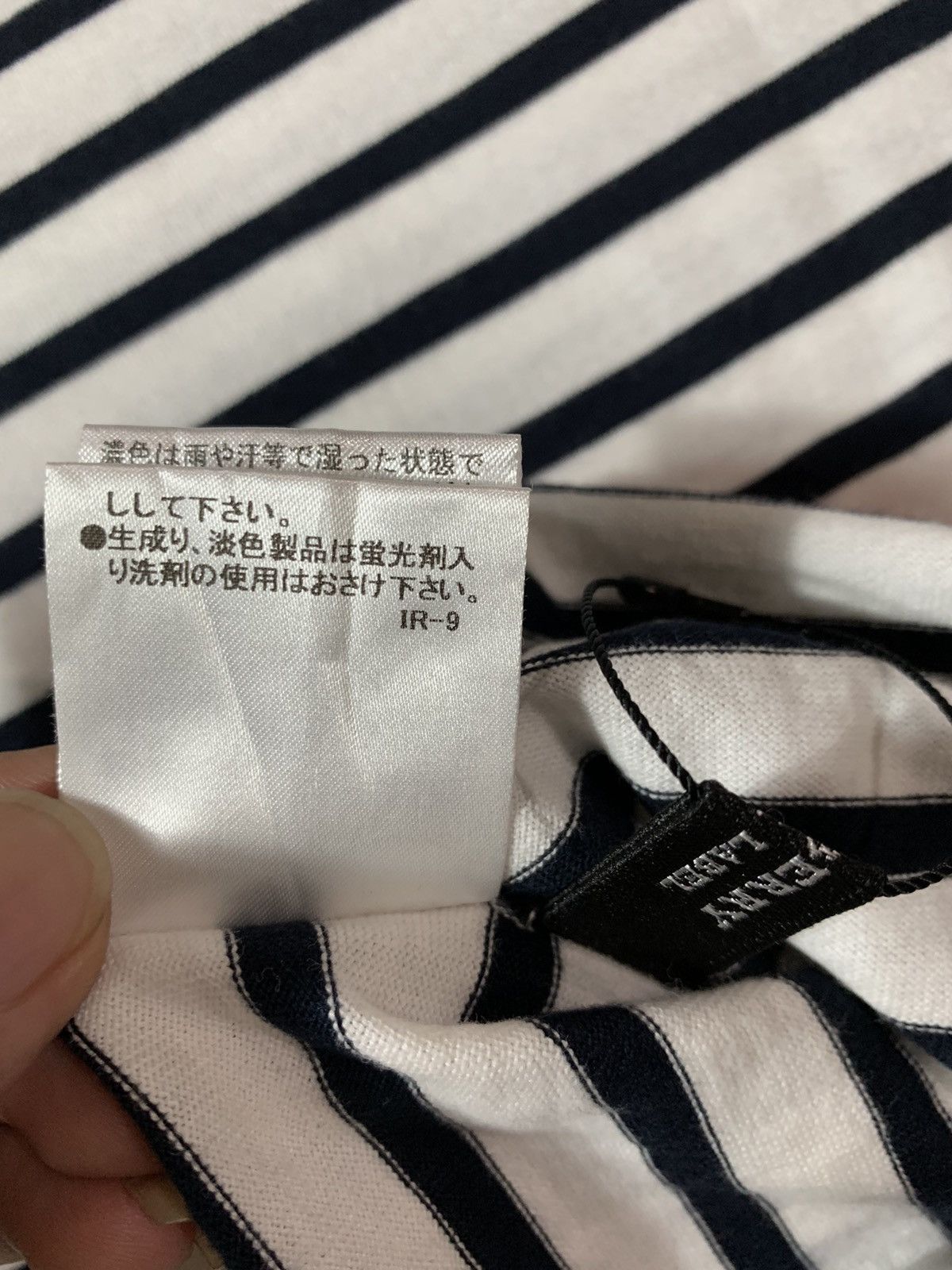 Burberry 'RARE' Burberry Black Label Strippe Tshirt Size US M / EU 48-50 / 2 - 6 Thumbnail