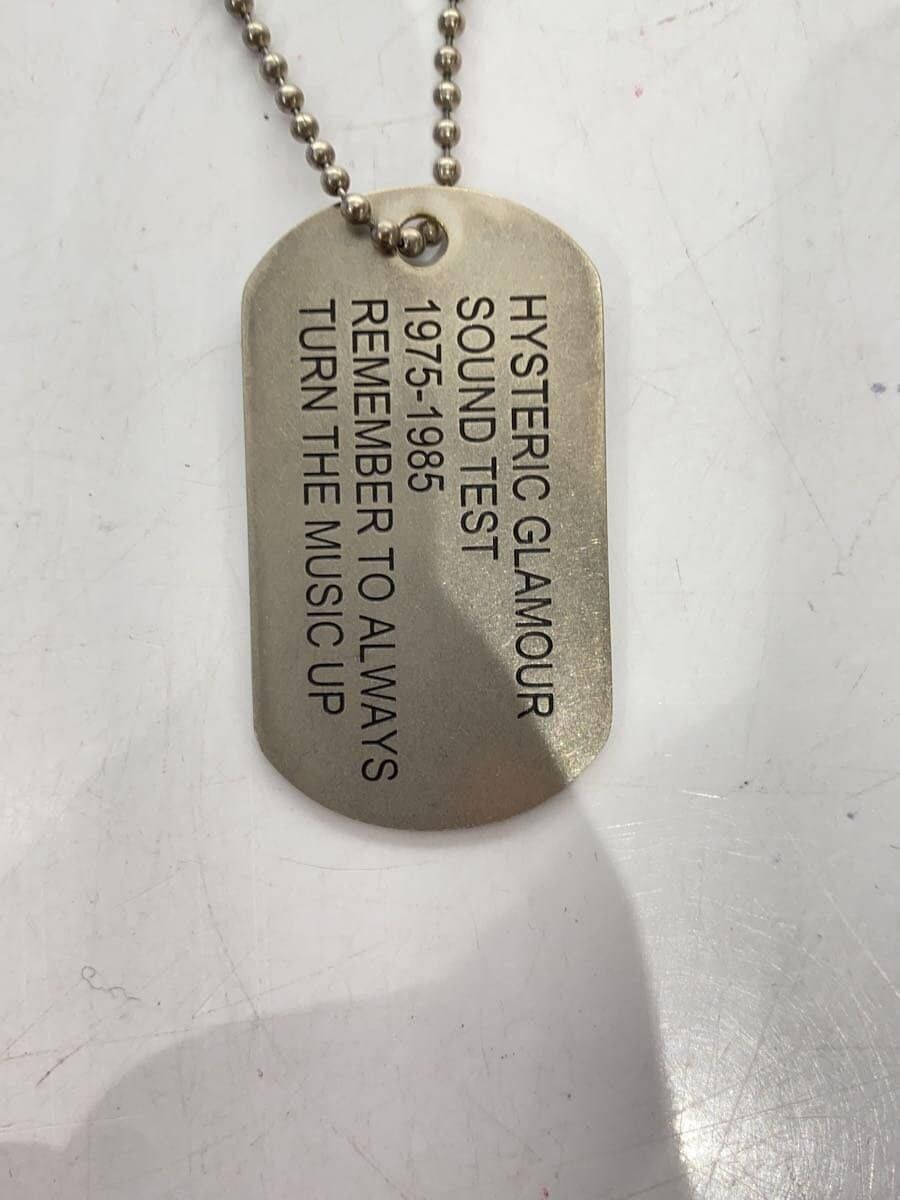 Hysteric Glamour Dog Tag Necklace Size ONE SIZE - 5 Thumbnail