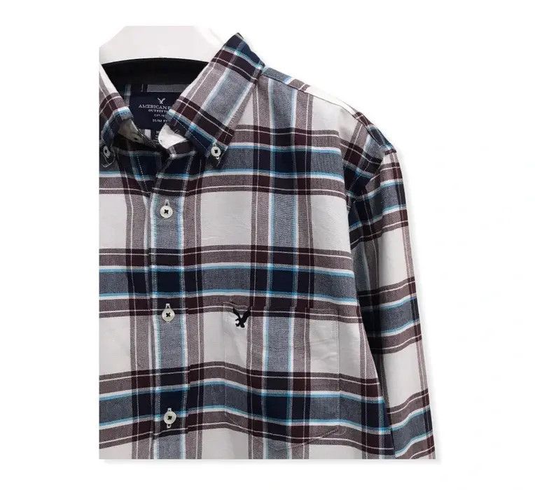 American Eagle Outfitters American Eagle Plaid Tartan Flannel Shirt Size US M / EU 48-50 / 2 - 3 Thumbnail