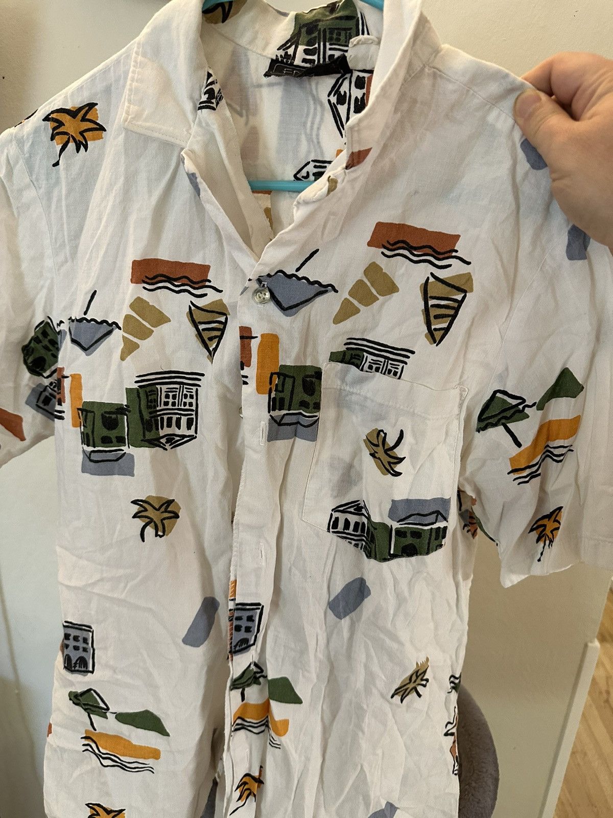 Paul Frank Vintage Button-up Shirt. Small. Size US S / EU 44-46 / 1 - 1 Thumbnail