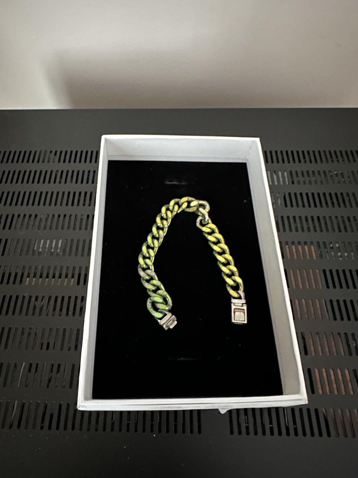 Jacquemus Jacquemus Le Gourmet Green/Gold Bracelet Size ONE SIZE - 3 Thumbnail