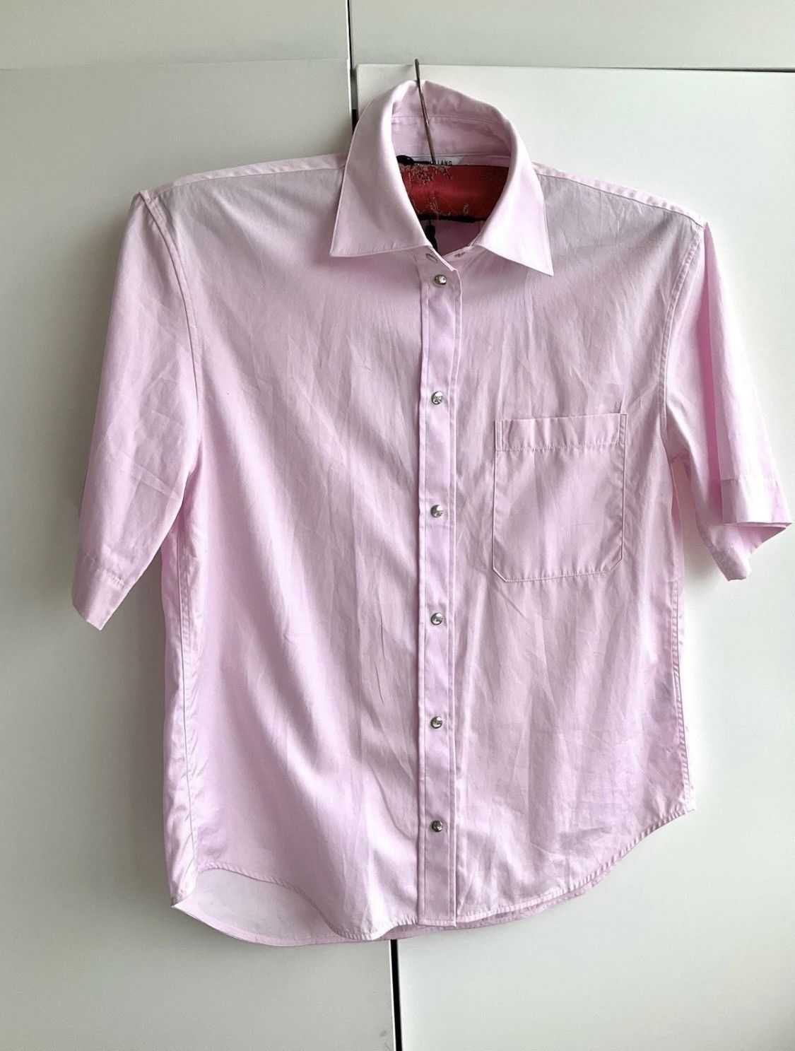 Helmut Lang Helmut Lang short sleeve shirt - NEW WITH TAGS Size US XS / EU 42 / 0 - 7 Thumbnail