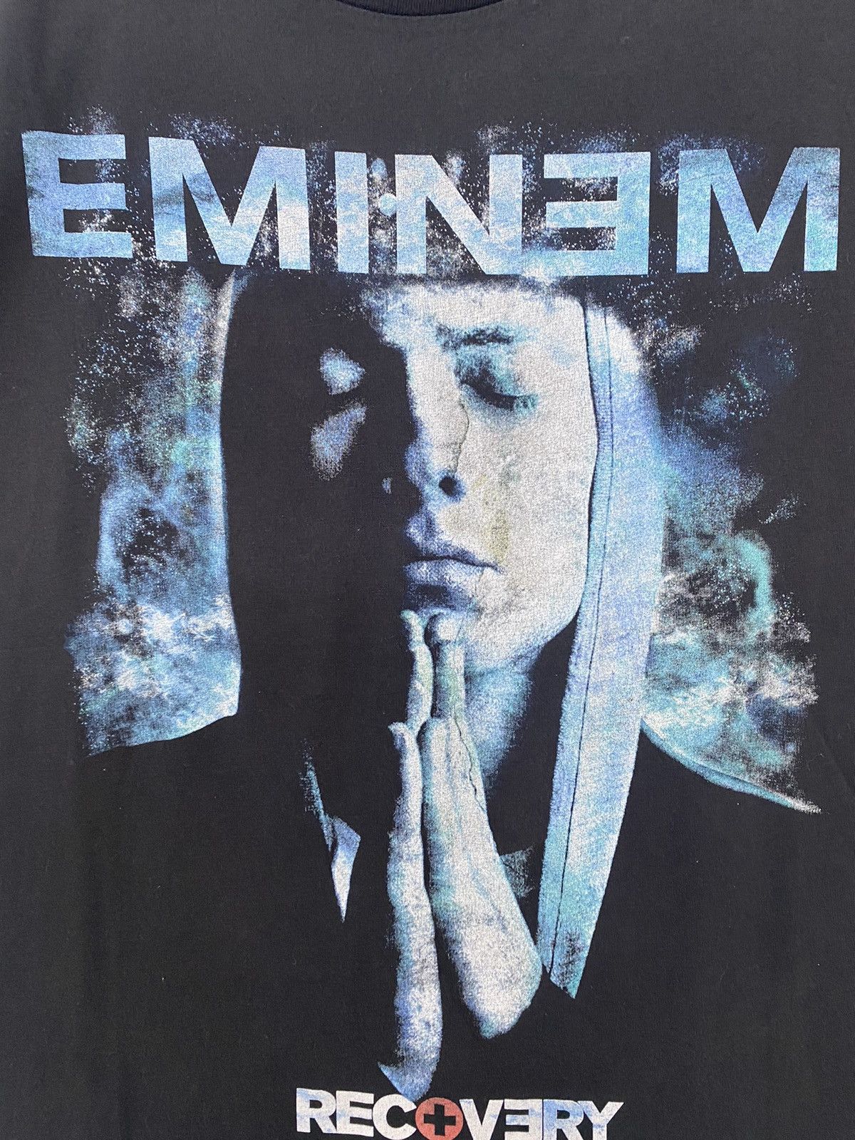 Band Tees 💥EMINEM hip hop raptess recovery album tee shirt Size US XL / EU 56 / 4 - 3 Thumbnail