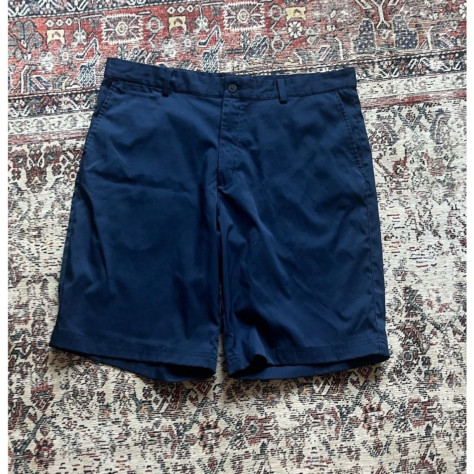 Nike Nike Men's Standard Fit Golf Shorts Flat Front Blue 36 Size US 36 / EU 52 - 1 Thumbnail