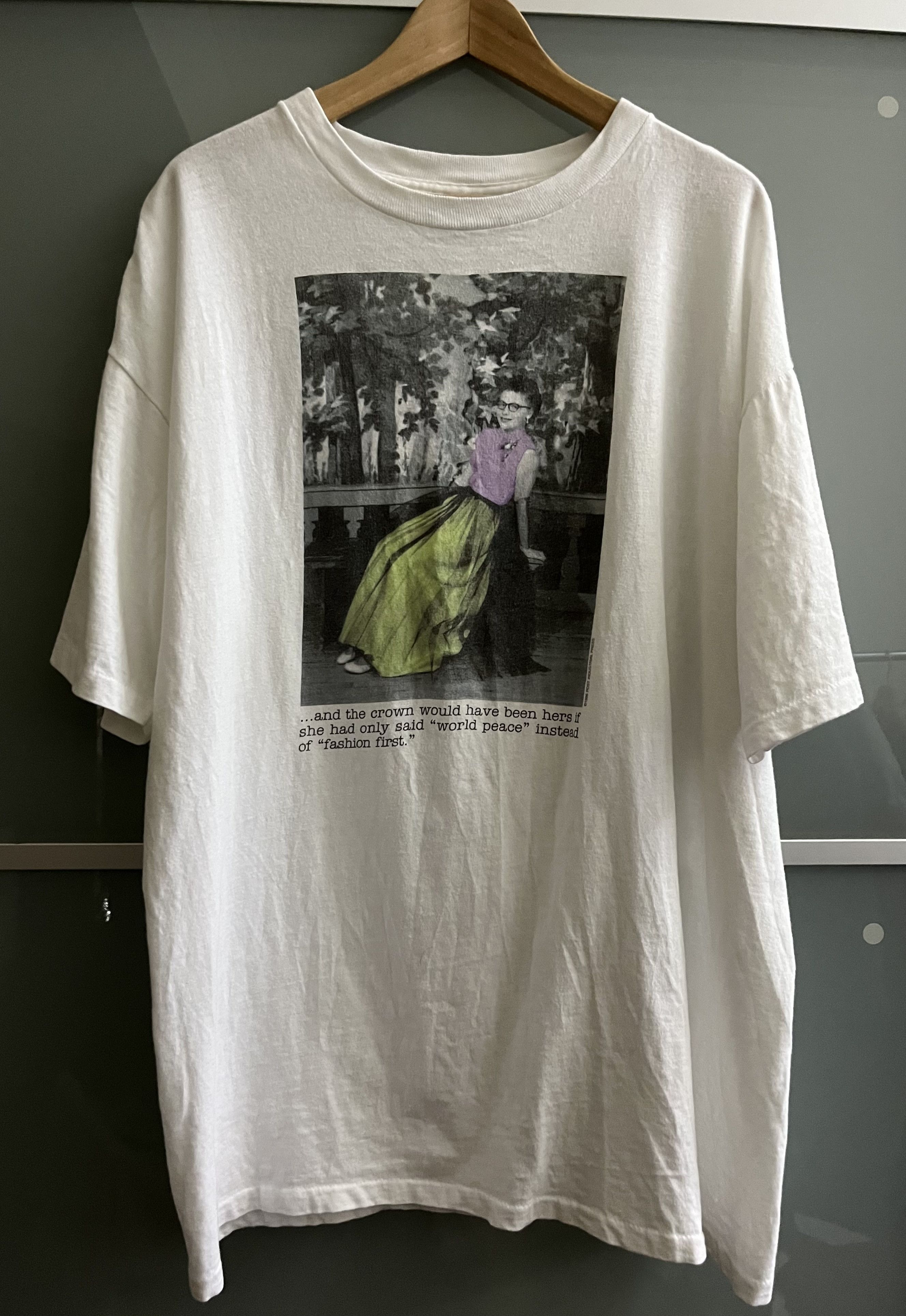 Vintage VINTAGE ONEITA 90’S “FASHION FIRST” TEE Size US XL / EU 56 / 4 - 2 Thumbnail