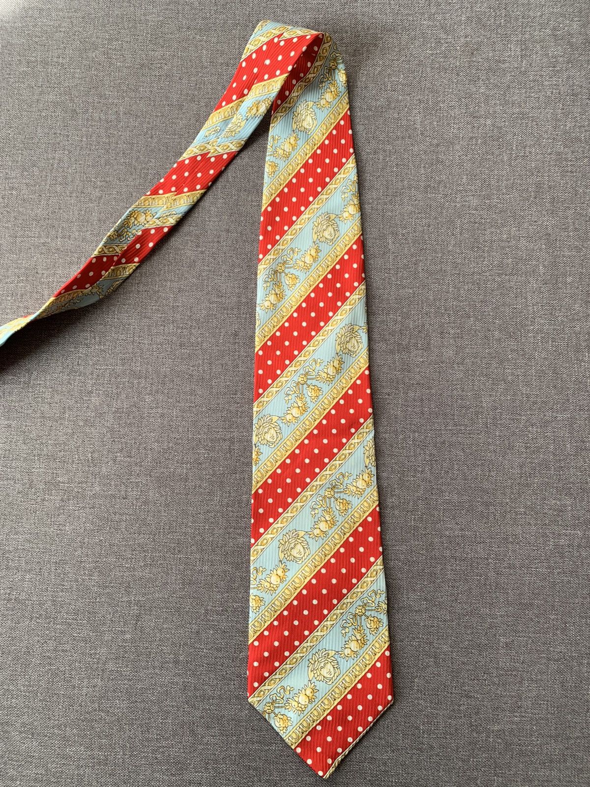 Versace Gianni Versace Medusa vintage baroco tie Size ONE SIZE - 5 Thumbnail